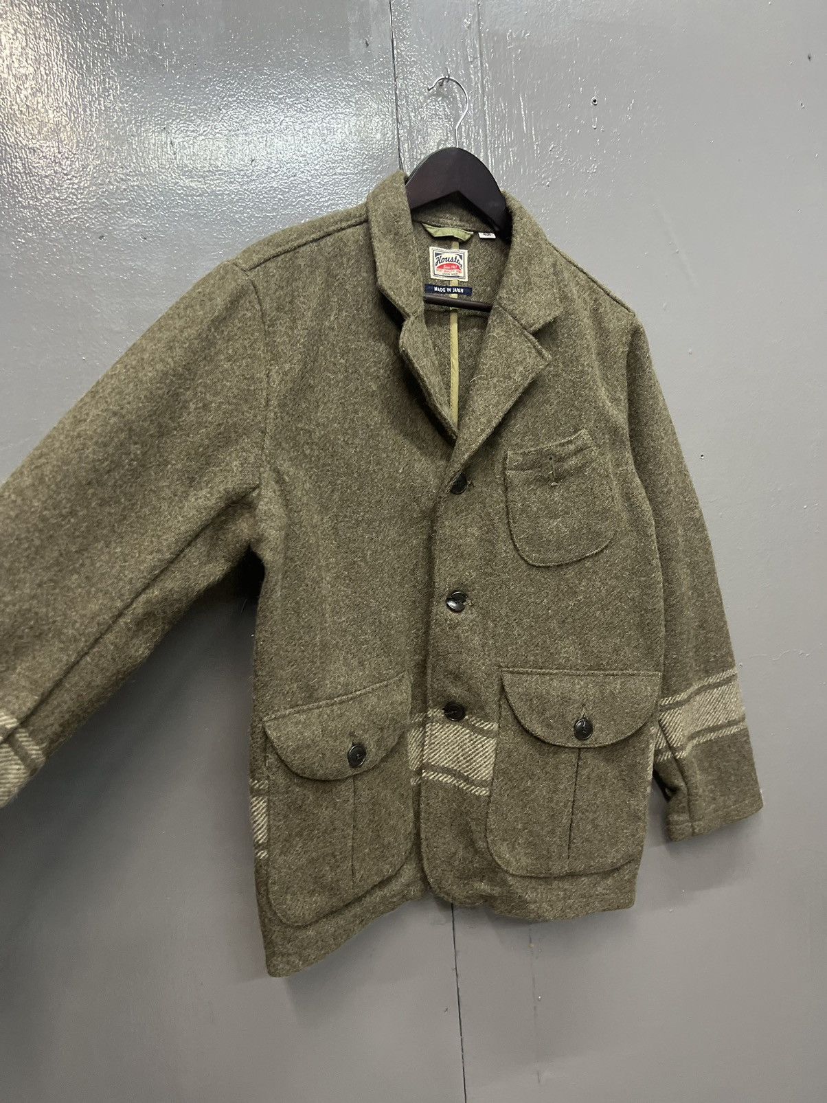 Vintage VINTAGE🔥HOUSTON UNION MADE MILITARY JACKET Size US M / EU 48-50 / 2 - 6 Thumbnail