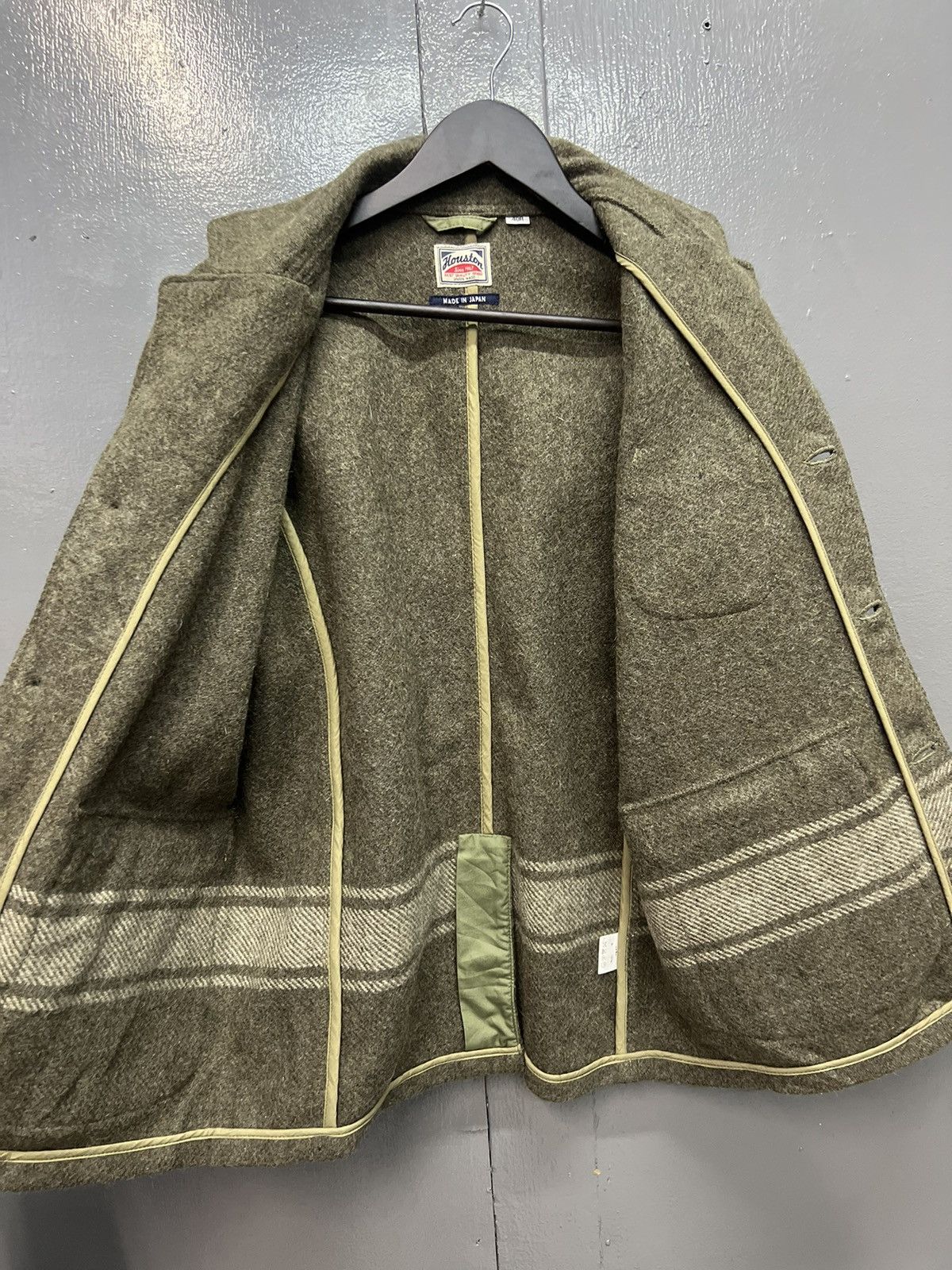 Vintage VINTAGE🔥HOUSTON UNION MADE MILITARY JACKET Size US M / EU 48-50 / 2 - 9 Thumbnail
