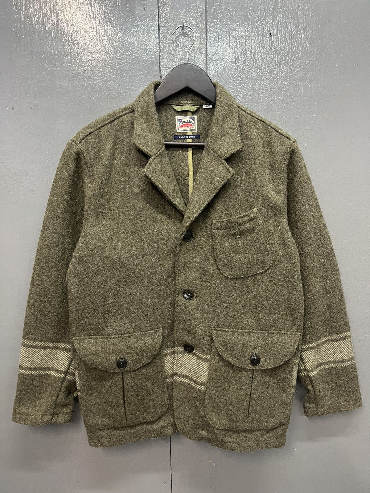 Vintage VINTAGE🔥HOUSTON UNION MADE MILITARY JACKET Size US M / EU 48-50 / 2 - 1 Thumbnail