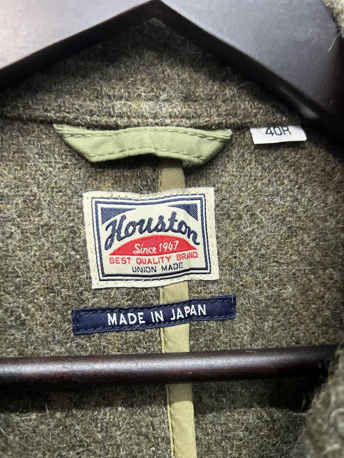Vintage VINTAGE🔥HOUSTON UNION MADE MILITARY JACKET Size US M / EU 48-50 / 2 - 4 Thumbnail