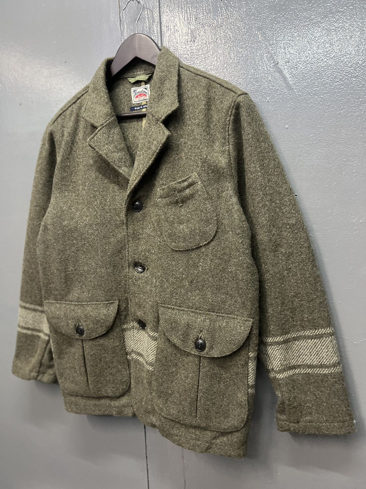 Vintage VINTAGE🔥HOUSTON UNION MADE MILITARY JACKET Size US M / EU 48-50 / 2 - 3 Thumbnail