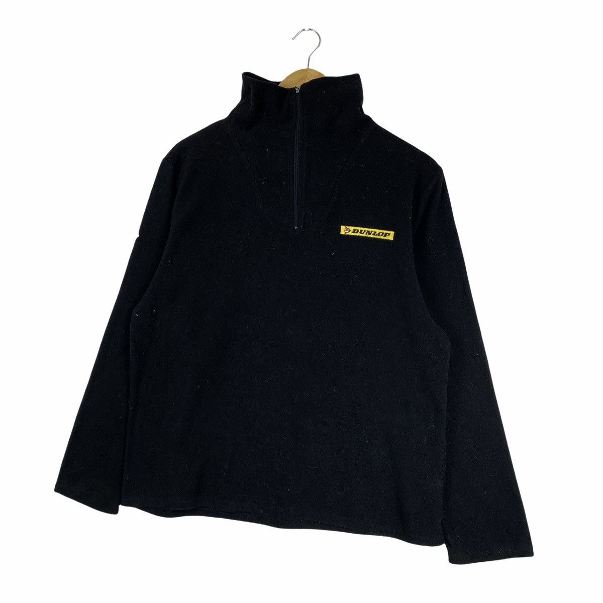 Dunlop × Sports Specialties × Vintage VINTAGE DUNLOP SMALL LOGO HALF ZIPPER FLEECE LONG SLEEVE Size US M / EU 48-50 / 2 - 3 Thumbnail