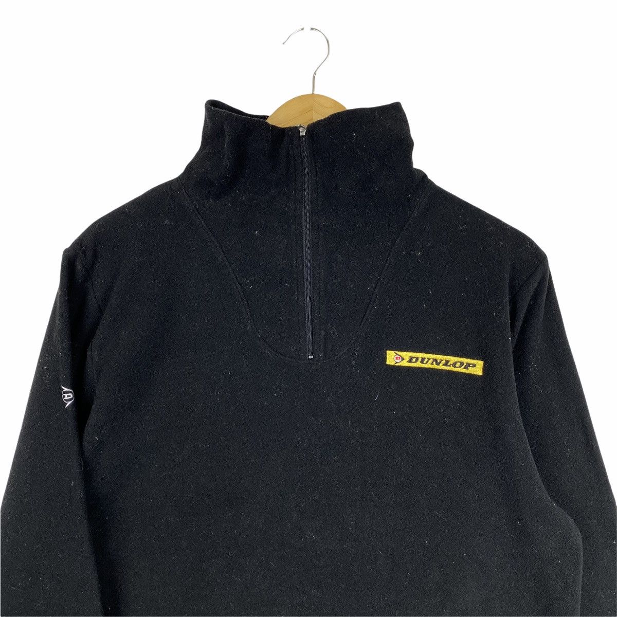 Dunlop × Sports Specialties × Vintage VINTAGE DUNLOP SMALL LOGO HALF ZIPPER FLEECE LONG SLEEVE Size US M / EU 48-50 / 2 - 4 Thumbnail