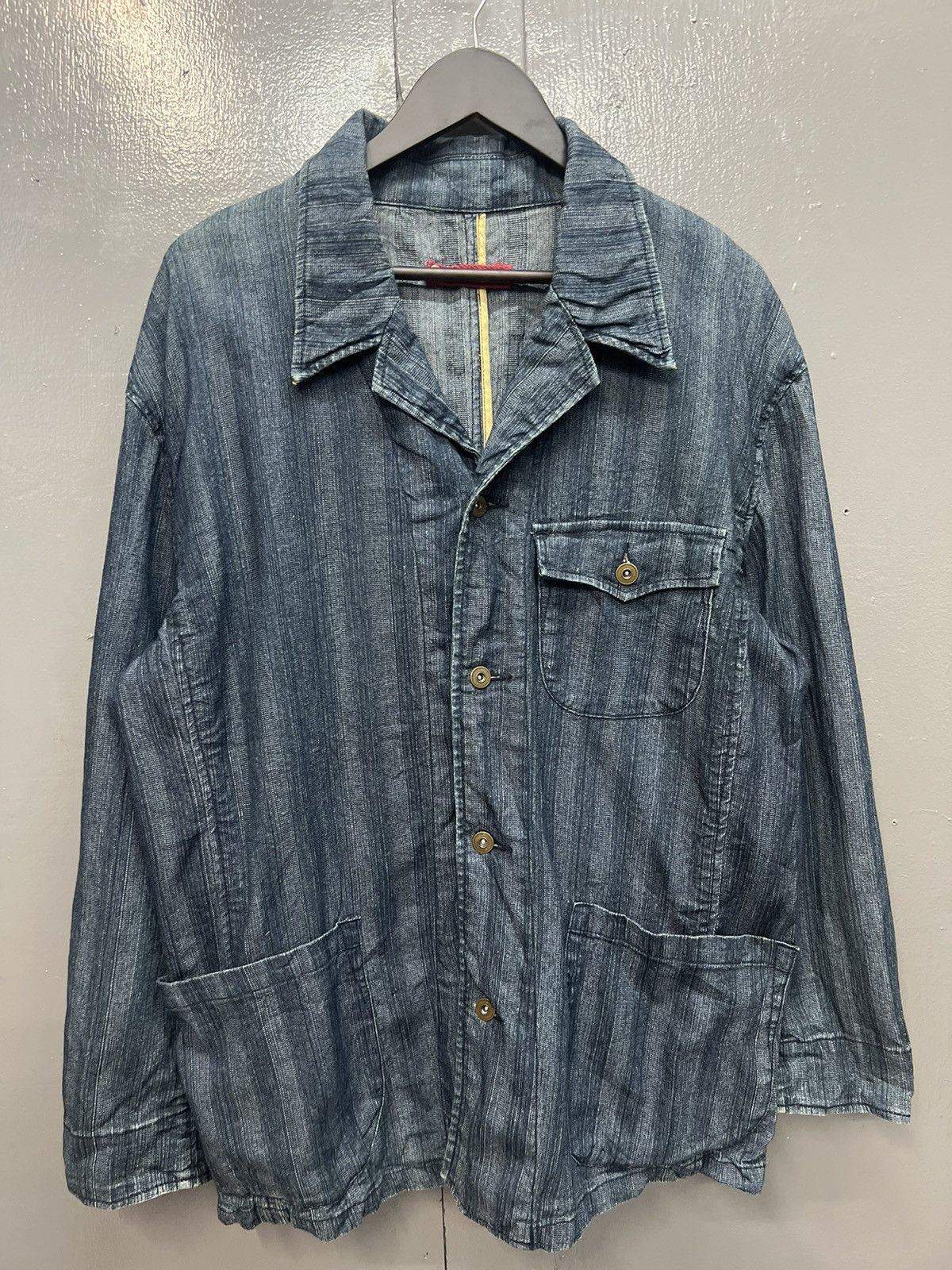 Japanese Brand FISSARE HOMME CHORE JACKET Size US M / EU 48-50 / 2 - 1 Thumbnail