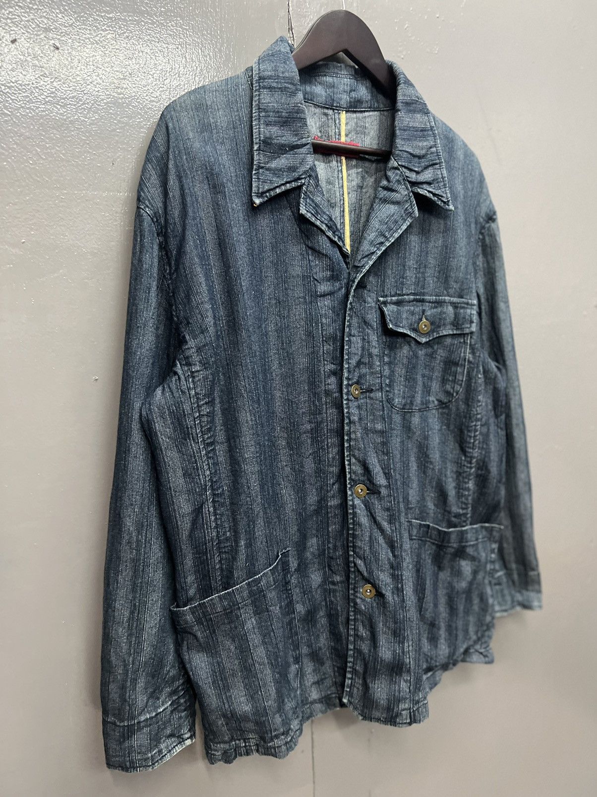Japanese Brand FISSARE HOMME CHORE JACKET Size US M / EU 48-50 / 2 - 2 Thumbnail