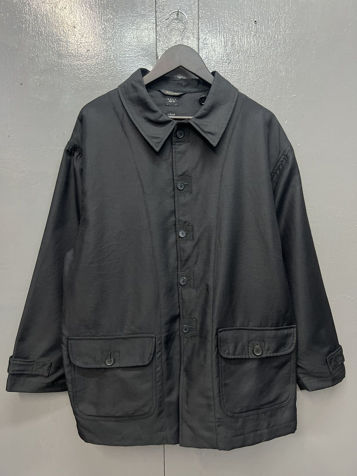 Vintage LOFT DESIGN BY MADE IN ITALY NYLON JACKET Size US XL / EU 56 / 4 - 1 Thumbnail