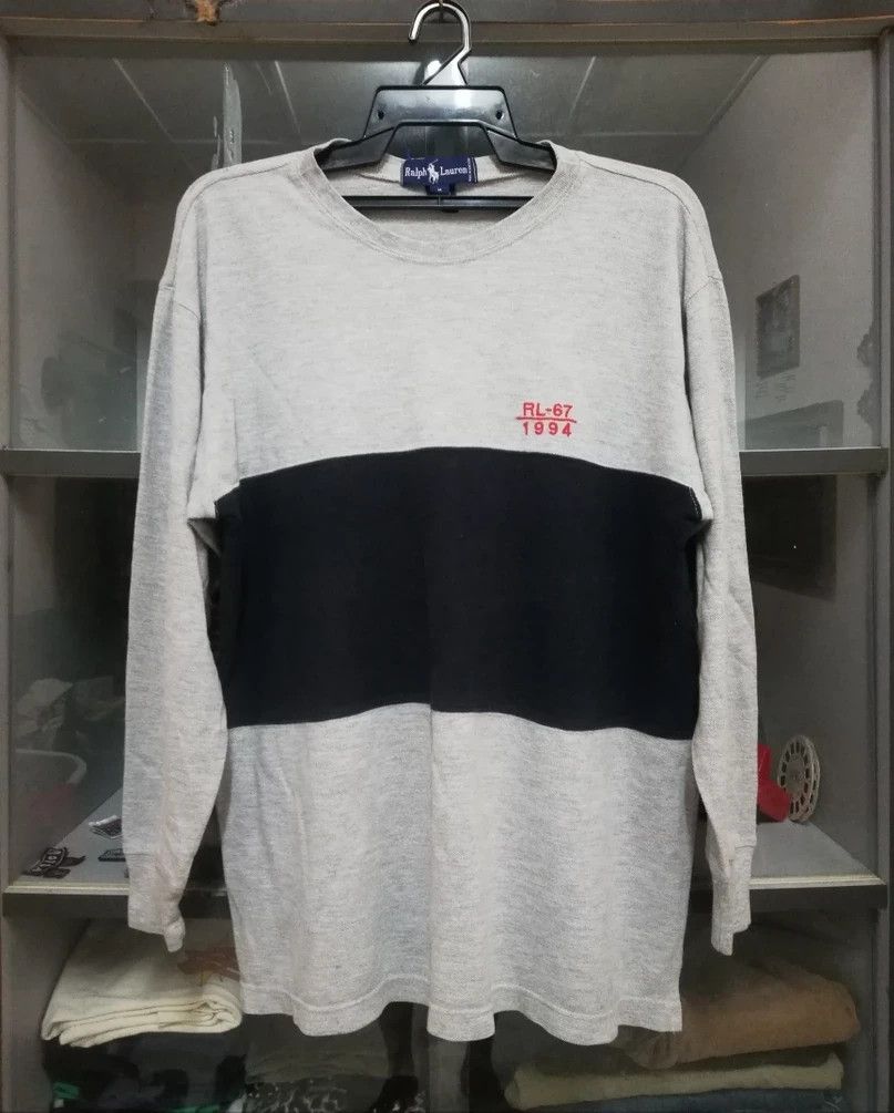 Polo Ralph Lauren × Ralph Lauren × Vintage Vintage Polo Ralph Lauren RL-67 1994 Long Sleeves Shirt Size US M / EU 48-50 / 2 - 1 Thumbnail