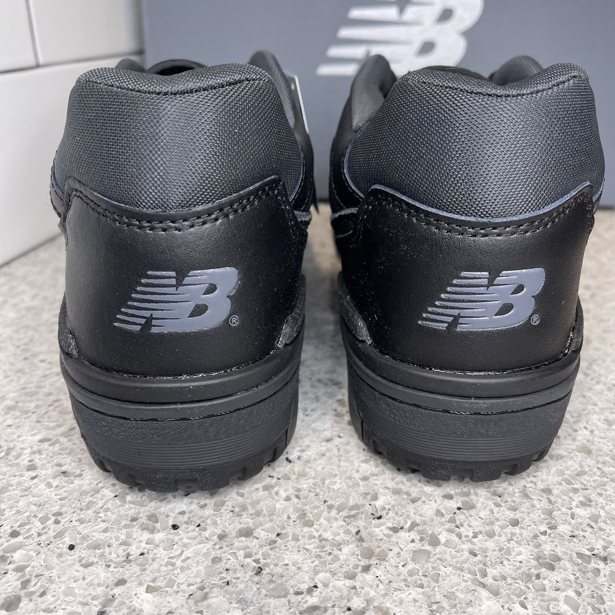 New Balance New Balance NB 550 - Tripe Black Size US 11 / EU 44 - 4 Thumbnail