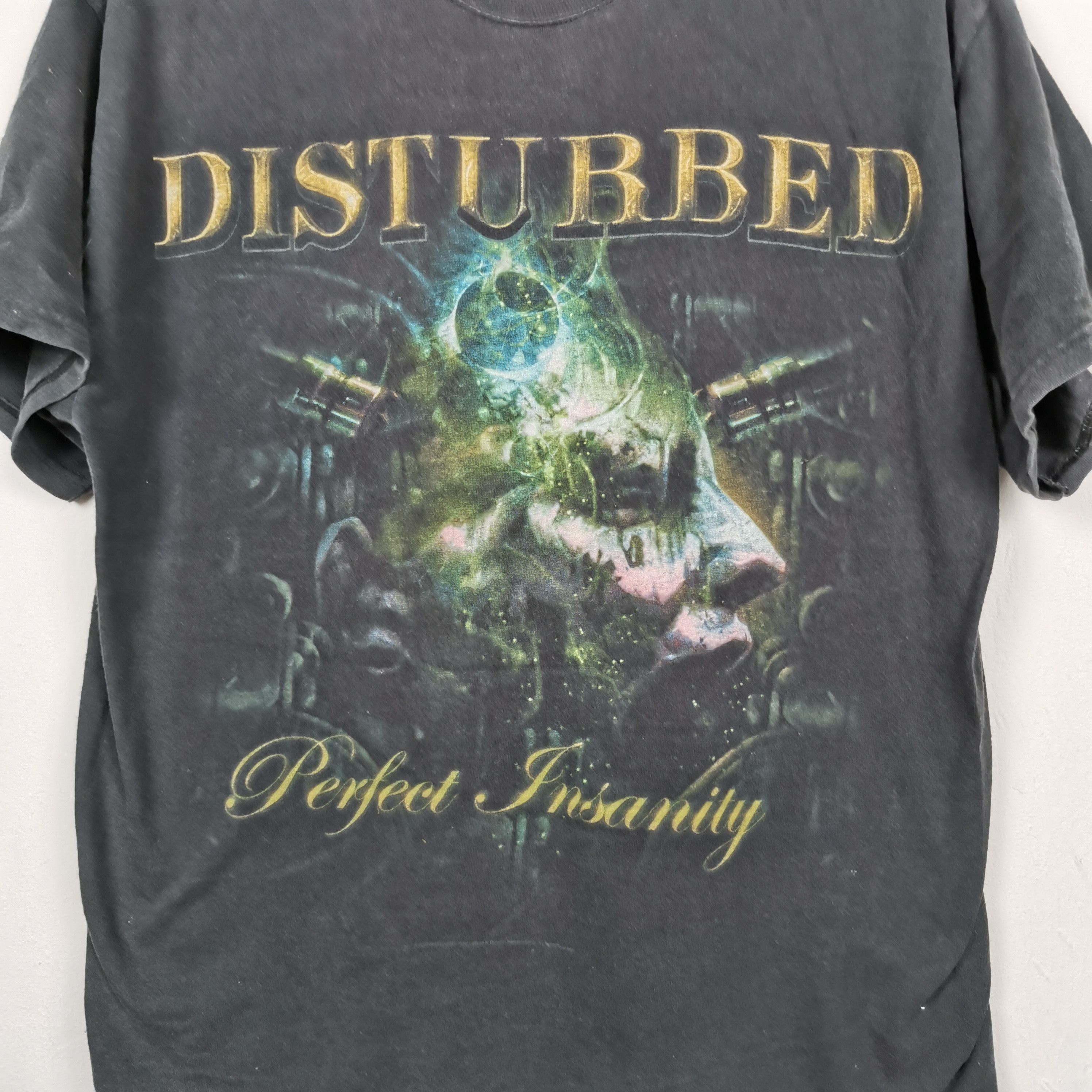 Band Tees Vintage Disturbed T-Shirt Band Tees Rock Perfect Insanity Size US L / EU 52-54 / 3 - 4 Thumbnail