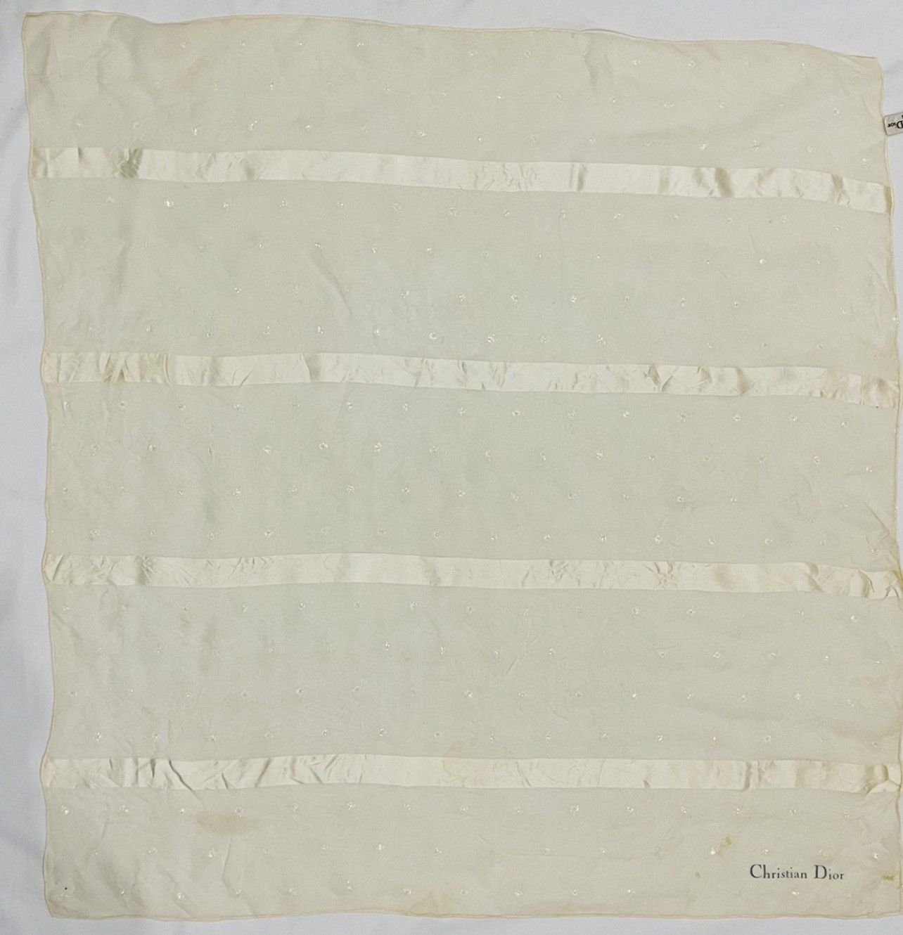 Christian Dior Monsieur × Dior × Other CHRISTIAN DIOR SILK SCARF Size ONE SIZE - 3 Thumbnail