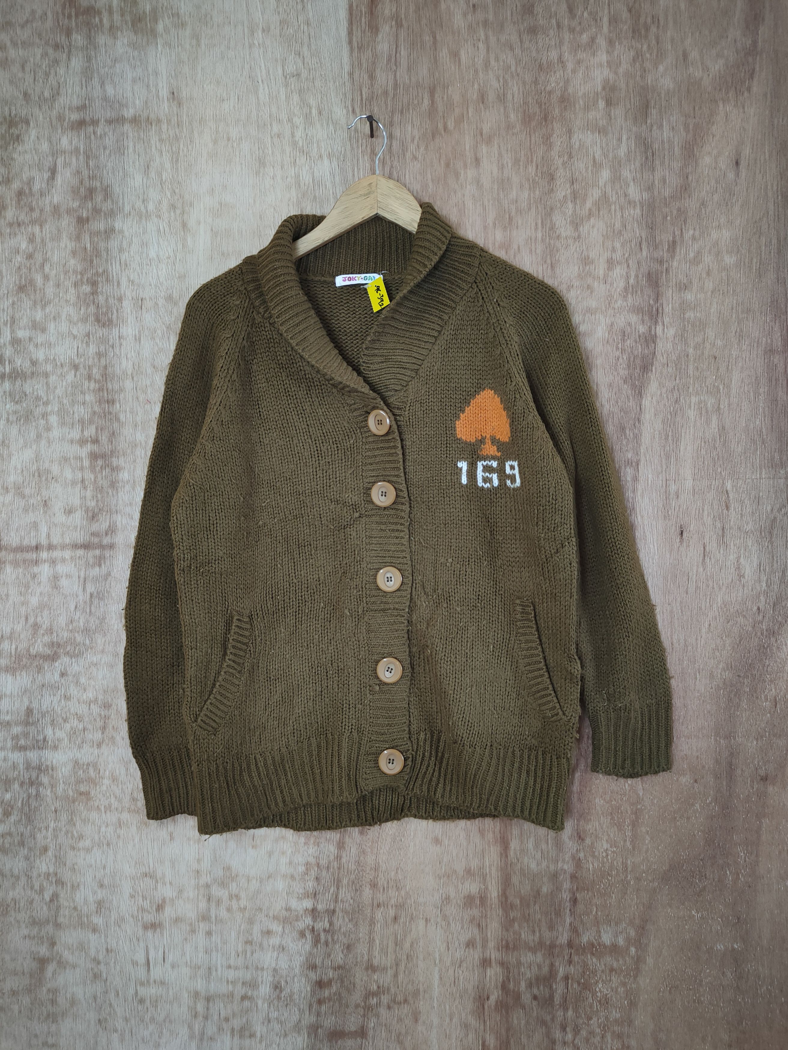 Aran Isles Knitwear DL Joky Gal Knitwear cardigan brown 169 speed #46-392 Size US M / EU 48-50 / 2 - 1 Thumbnail