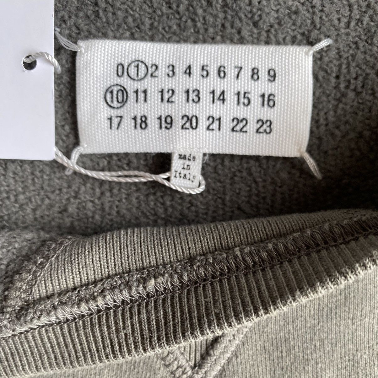 Maison Margiela Fall22 Logo Embroidered 1 10 Oversize Sweater Size US M / EU 48-50 / 2 - 7 Thumbnail