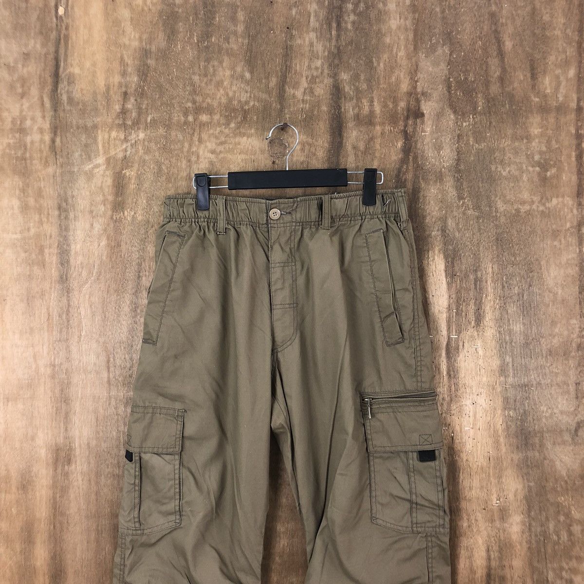 Japanese Brand DLL Japanese Brand Brown multipocket hiking track pants #087 Size US 32 / EU 48 - 2 Thumbnail