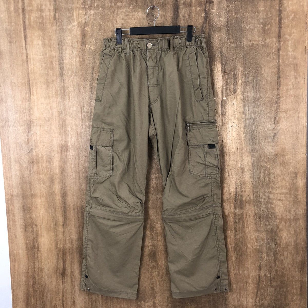 Japanese Brand DLL Japanese Brand Brown multipocket hiking track pants #087 Size US 32 / EU 48 - 1 Thumbnail