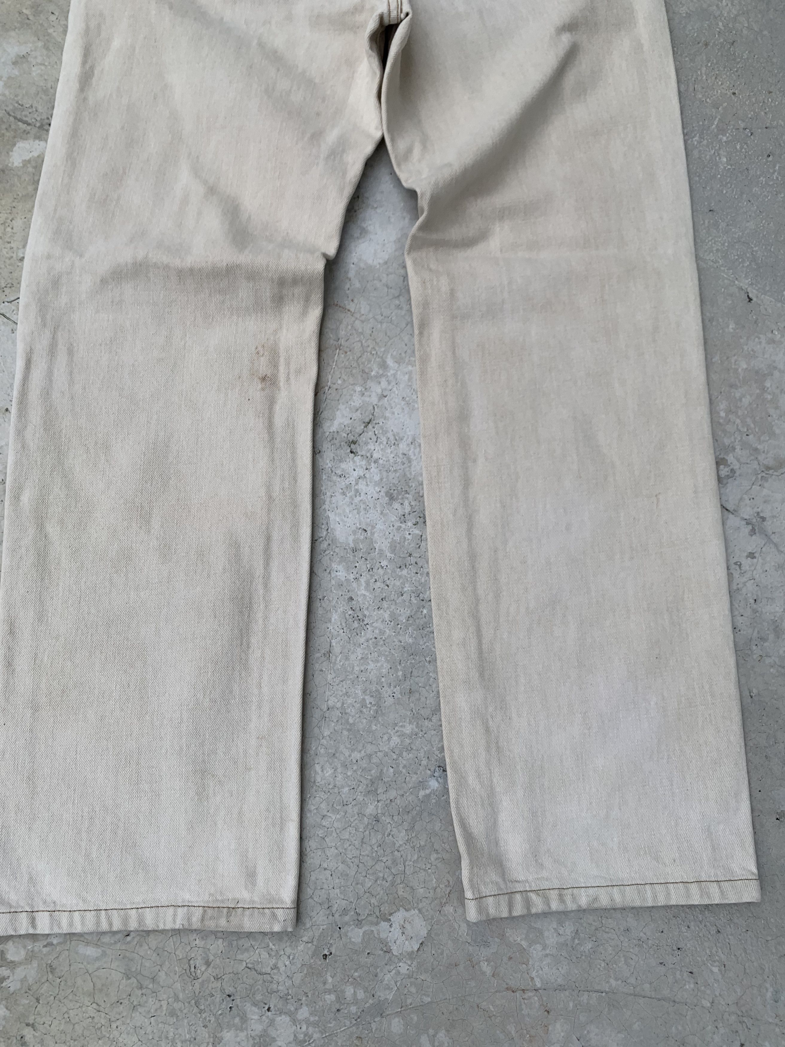Big John Vintage Big John Washed Beige Denim Jeans Size US 29 - 11 Thumbnail