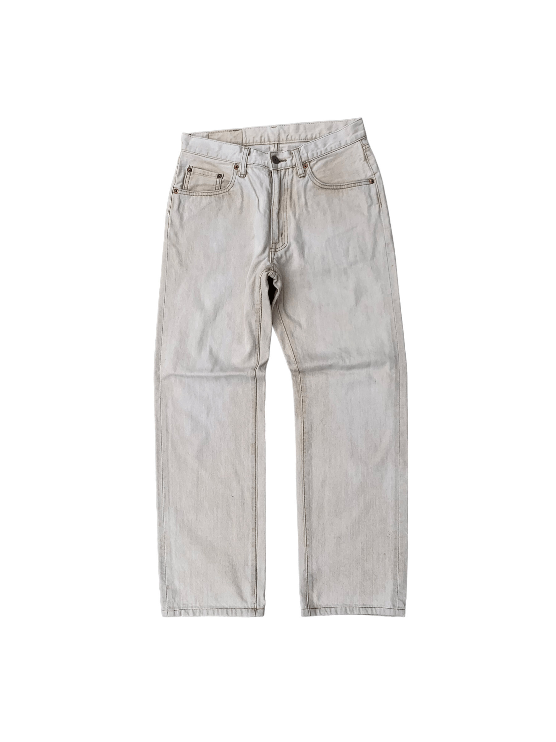 image of Big John Washed Beige Denim Jeans, Men's (Size 29)