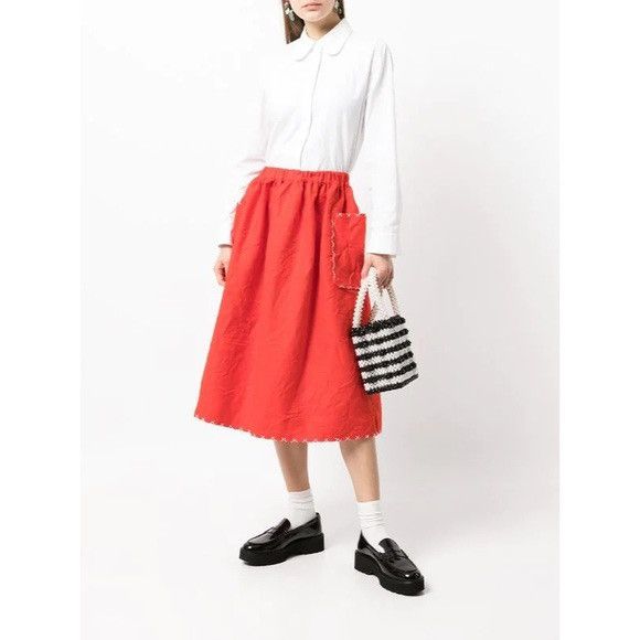 Comme des Garcons New With Tag Red Skirt Size 28" / US 6 / IT 42 - 1 Thumbnail