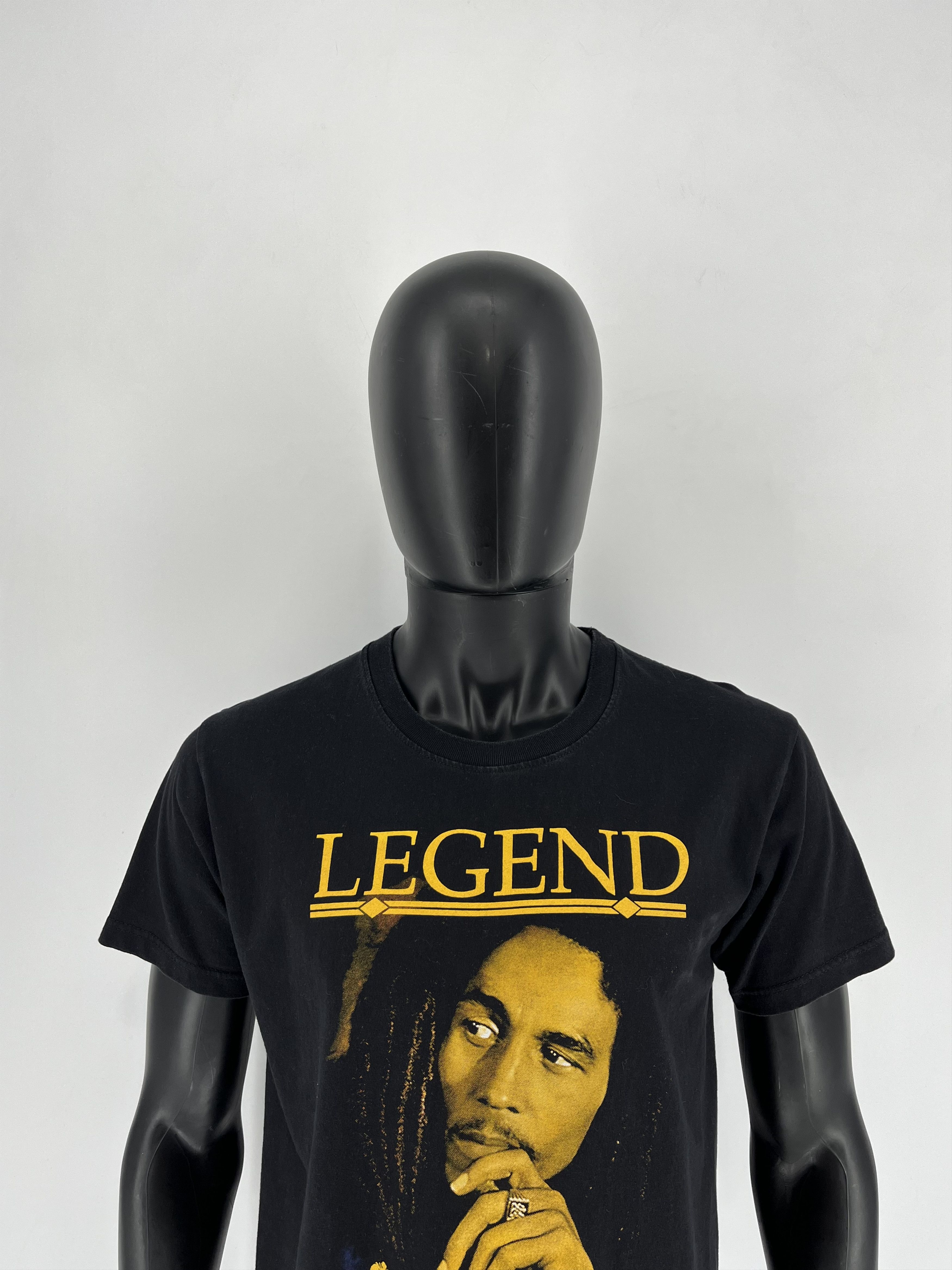 Band Tees × Bob Marley × Rap Tees Vintage Y2L Bob Marley "LEGEND" T-Shirt Travis Style Size US M / EU 48-50 / 2 - 2 Thumbnail