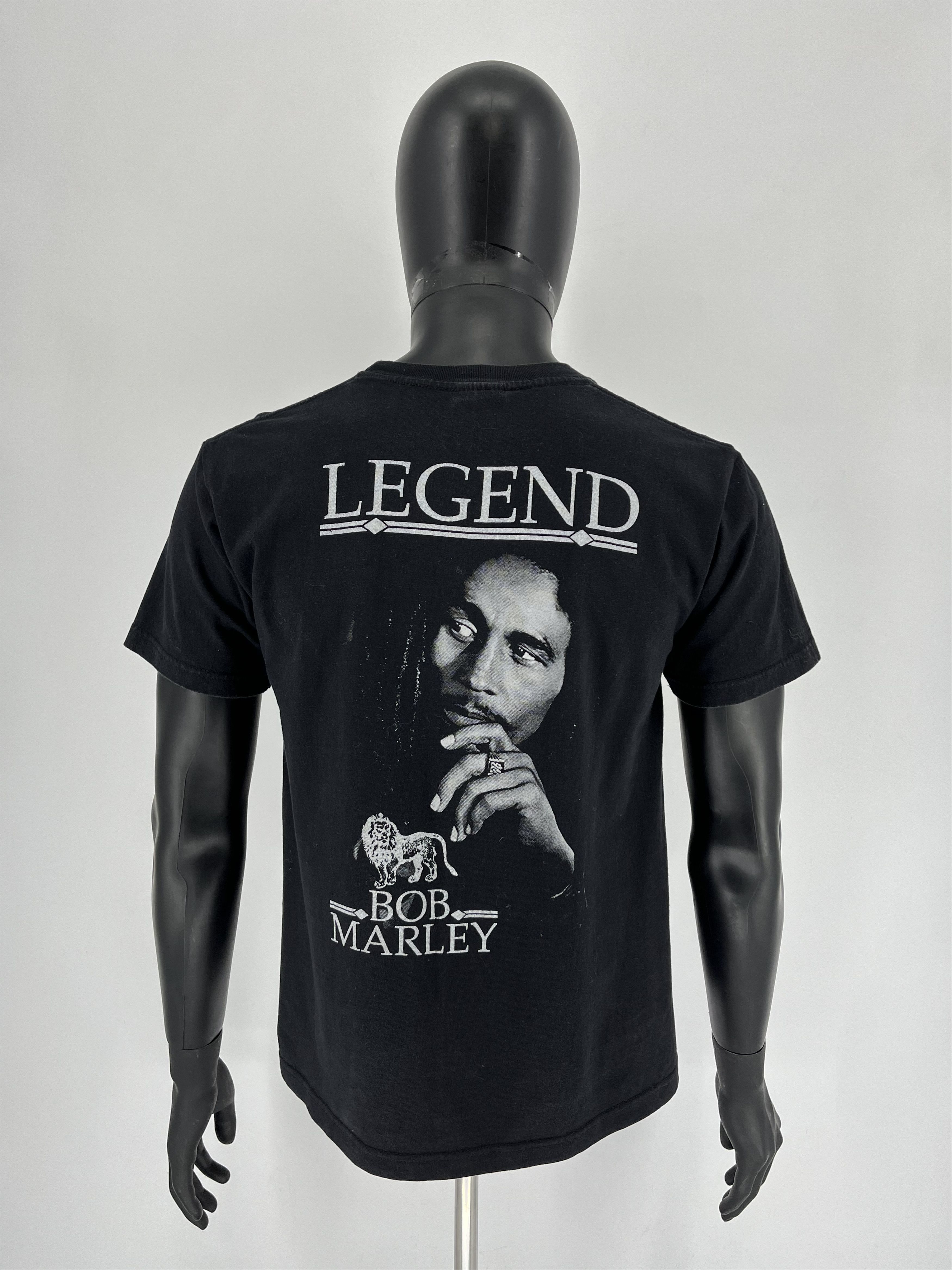 Band Tees × Bob Marley × Rap Tees Vintage Y2L Bob Marley "LEGEND" T-Shirt Travis Style Size US M / EU 48-50 / 2 - 4 Thumbnail