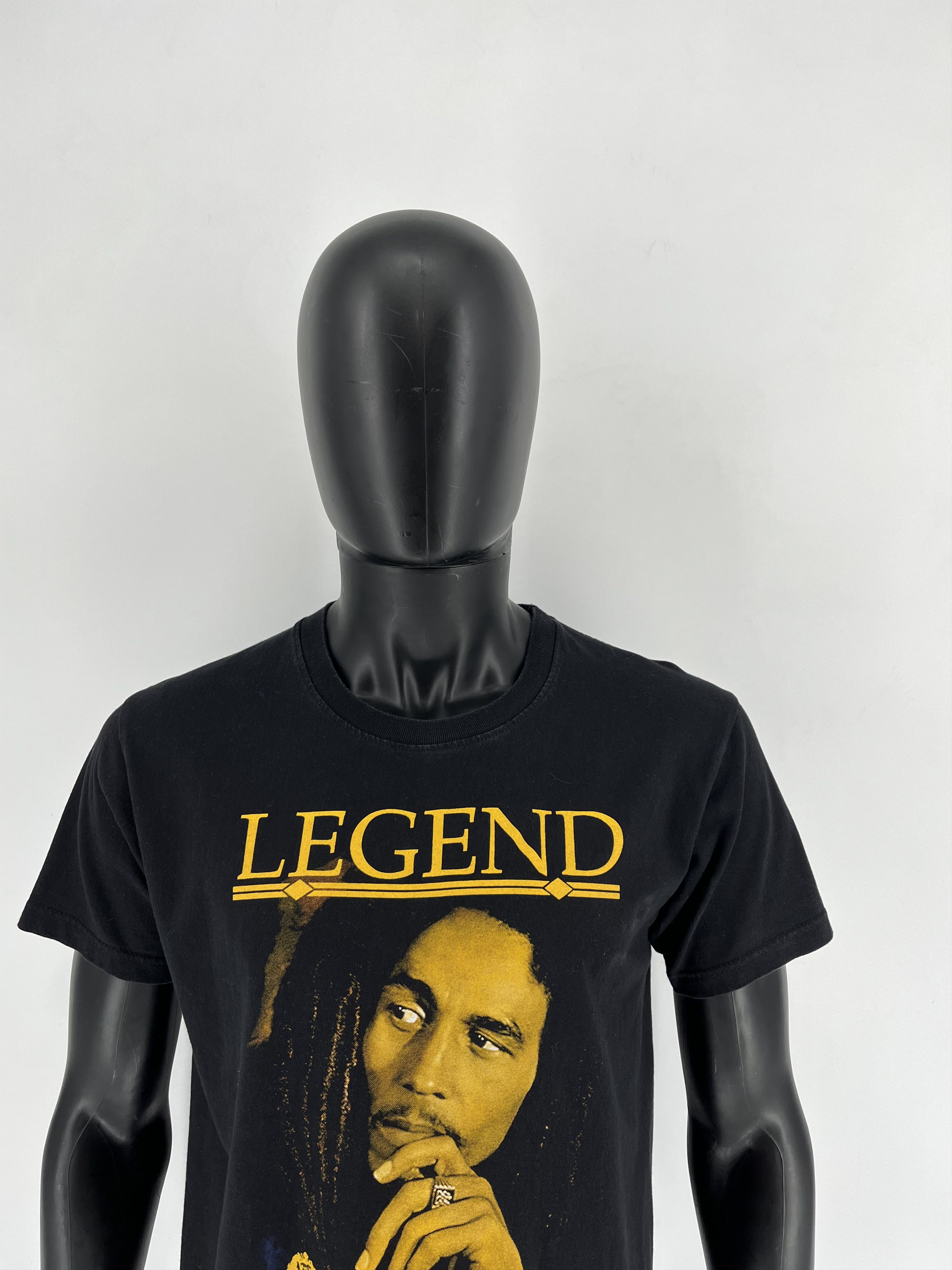 Band Tees × Bob Marley × Rap Tees Vintage Y2L Bob Marley "LEGEND" T-Shirt Travis Style Size US M / EU 48-50 / 2 - 1 Thumbnail