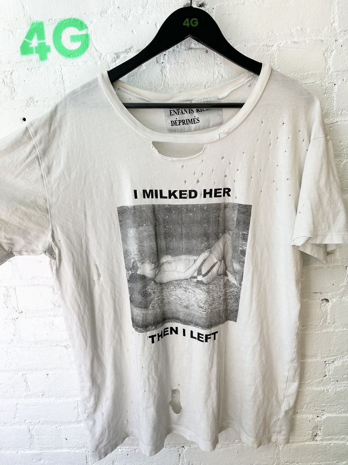 Enfants Riches Deprimes ERD I MILKED HER THEN I LEFT !!! SHIRT 4Gseller Size US L / EU 52-54 / 3 - 2 Thumbnail