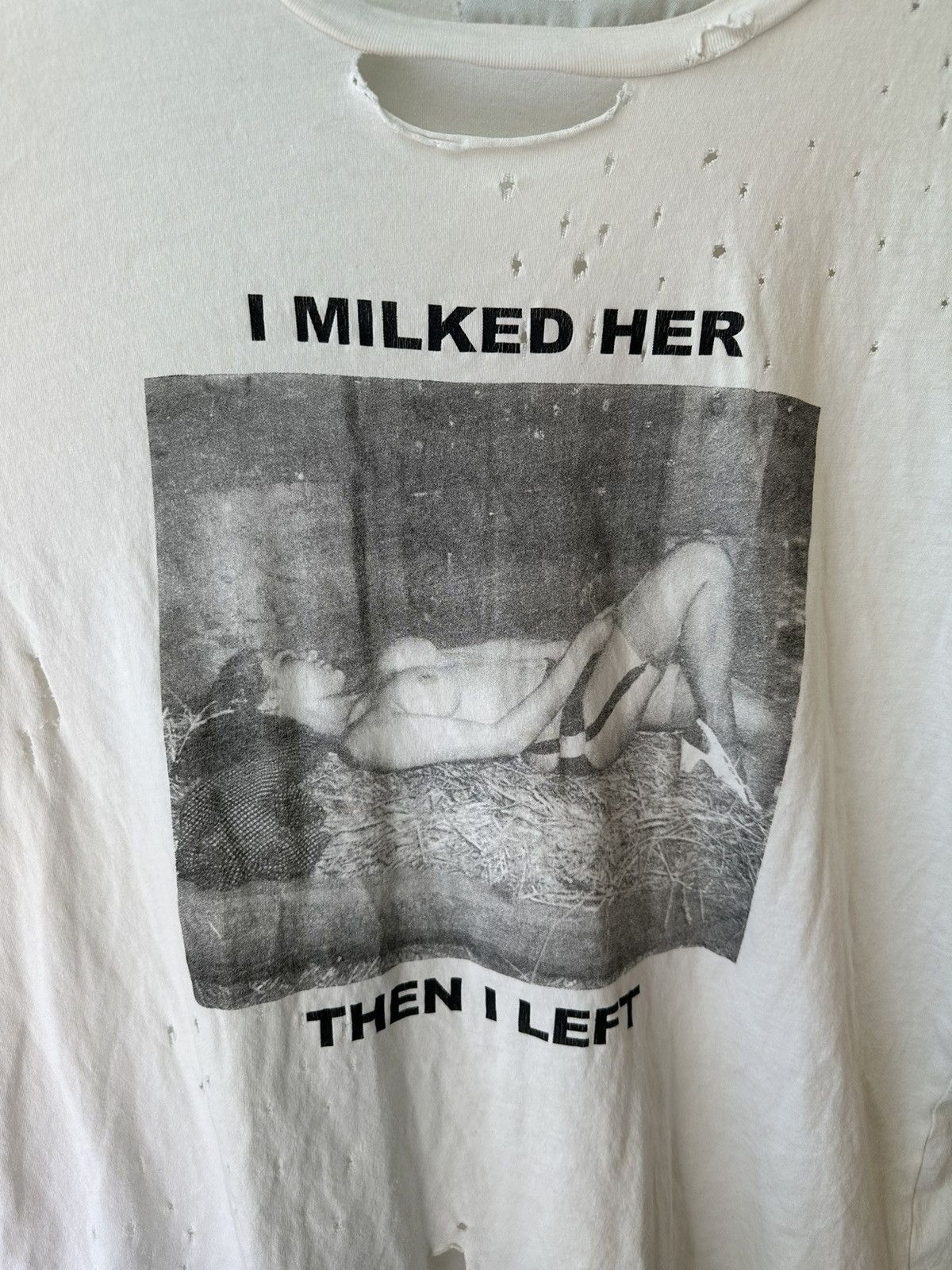 Enfants Riches Deprimes ERD I MILKED HER THEN I LEFT !!! SHIRT 4Gseller Size US L / EU 52-54 / 3 - 3 Thumbnail
