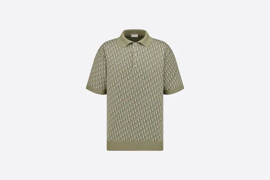 Dior DIOR OBLIQUE POLO SHIRT | Grailed