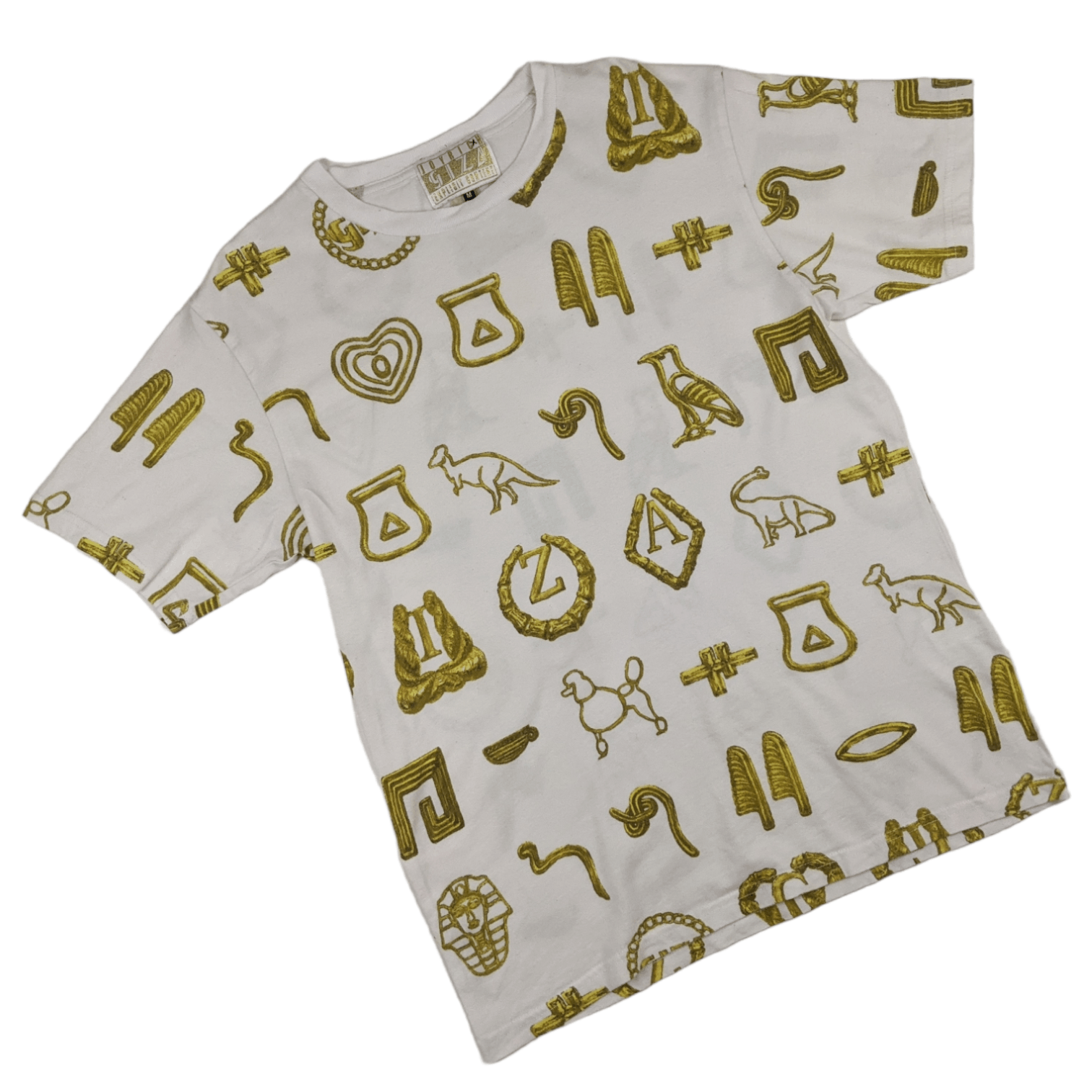 Japanese Brand Japan JOYRICH Giza Pyramid Pharaoh Monorgram Graphic Tee Size US M / EU 48-50 / 2 - 3 Thumbnail