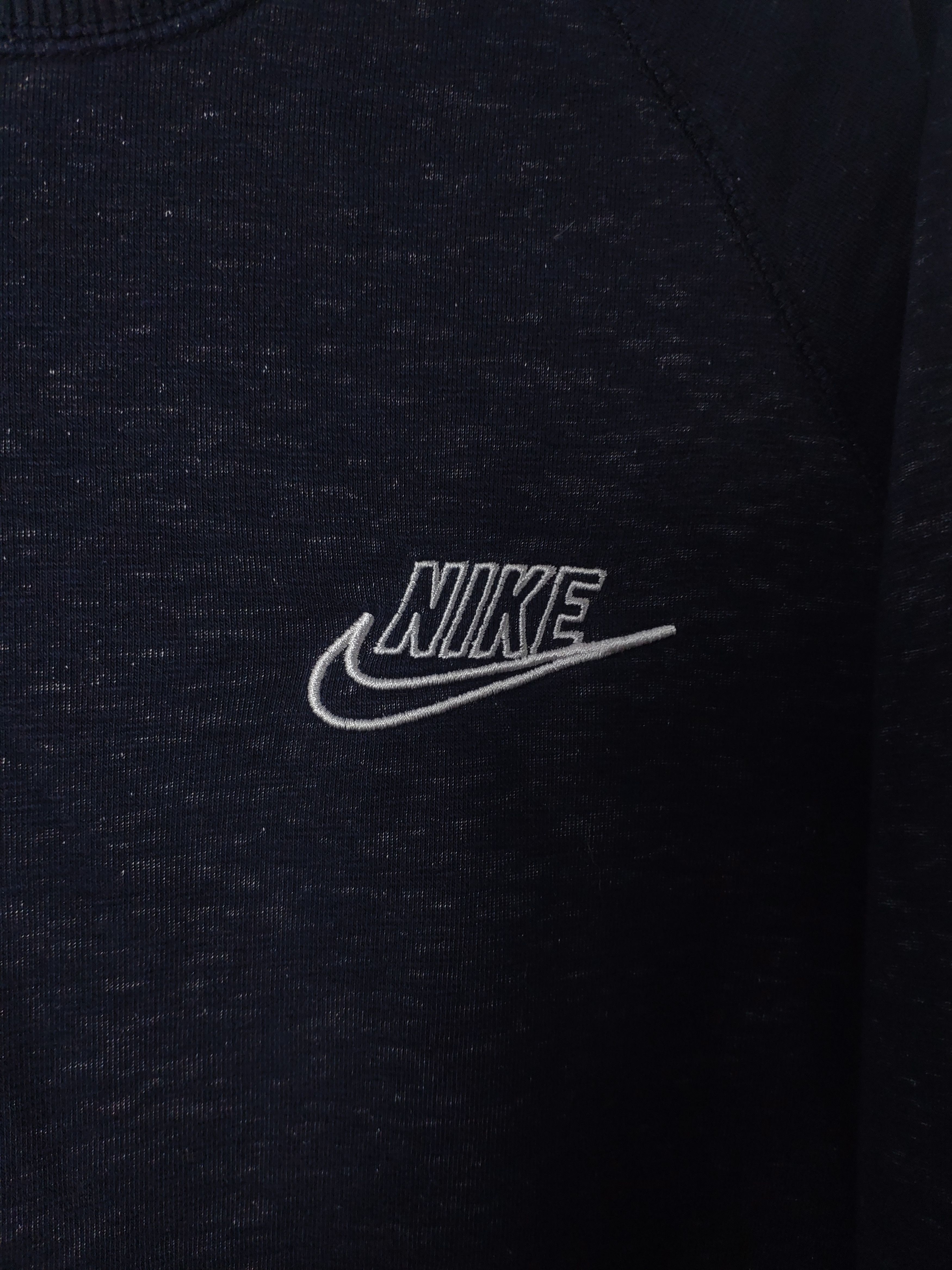 Nike × Vintage Nike vintage sweatshirt navy marble made in USA 90s Size US M / EU 48-50 / 2 - 3 Thumbnail