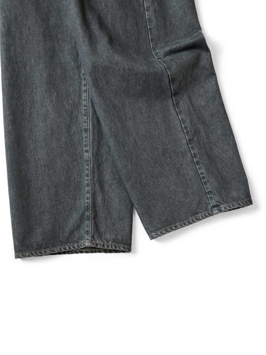 Kapital Kapital 14oz Black Denim Port Baggy Pants Size US 30 / EU 46 - 5 Thumbnail