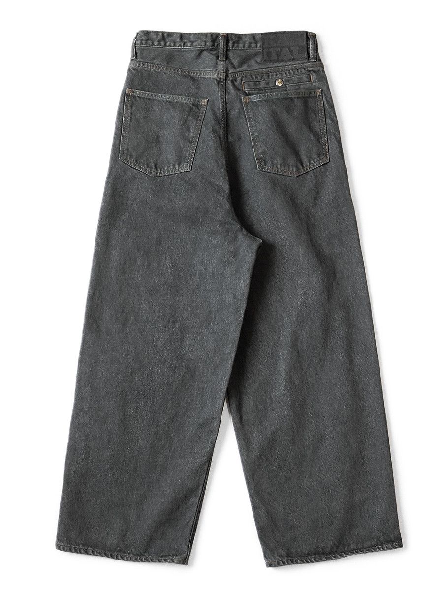 Kapital Kapital 14oz Black Denim Port Baggy Pants Size US 30 / EU 46 - 2 Thumbnail