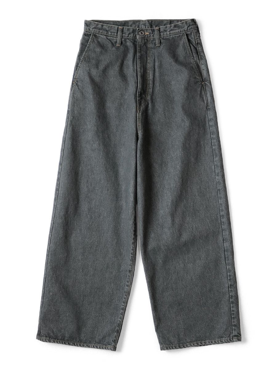 Kapital Kapital 14oz Black Denim Port Baggy Pants Size US 30 / EU 46 - 1 Thumbnail