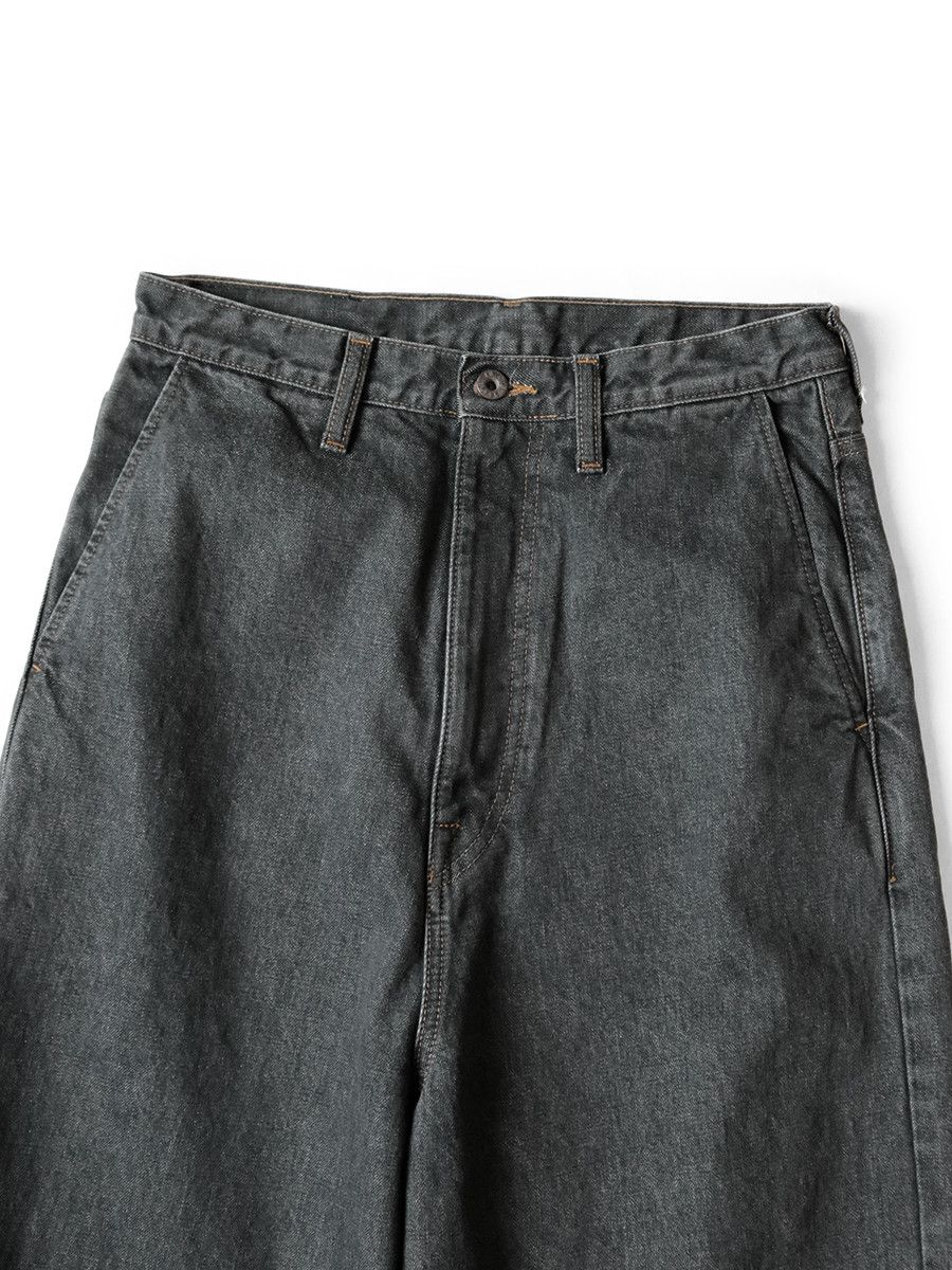 Kapital Kapital 14oz Black Denim Port Baggy Pants Size US 30 / EU 46 - 3 Thumbnail