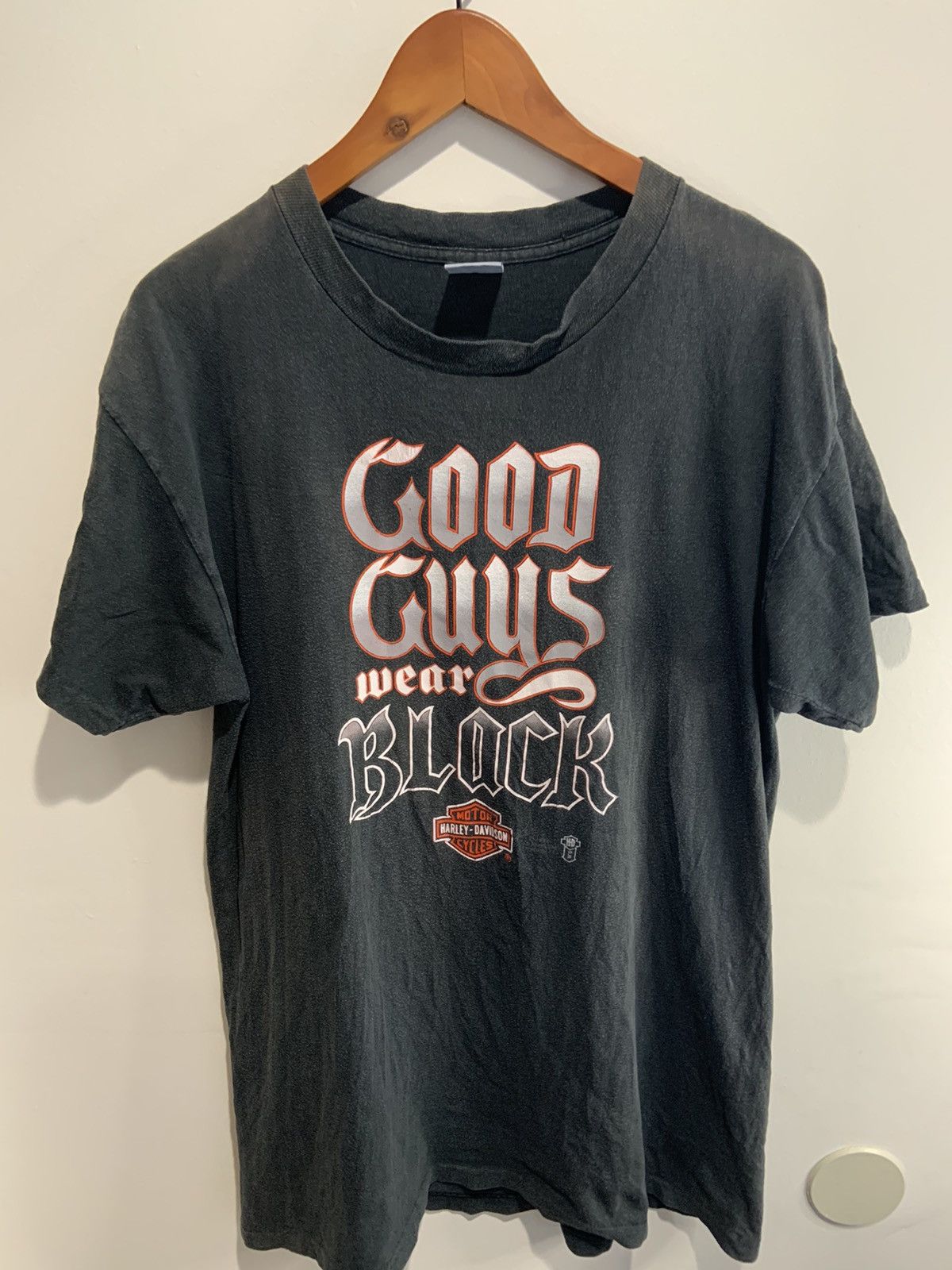 Harley Davidson × Vintage Vintage 1986 3D Emblem Harley Davidson Tee Size US M / EU 48-50 / 2 - 1 Thumbnail