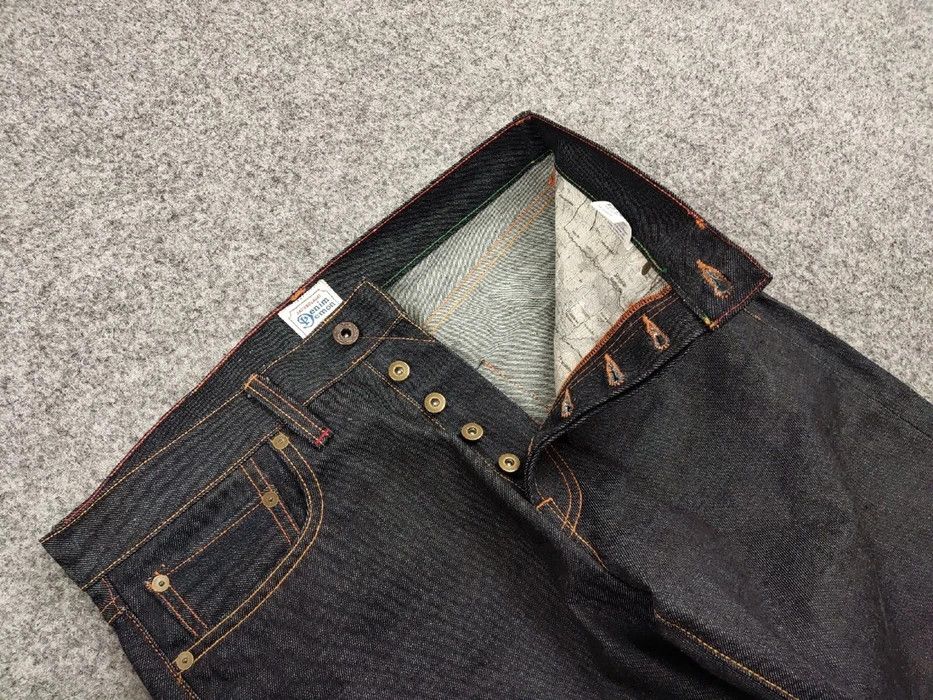 Denim Demon Vintage Denim Demon Aktiebolaget Japan Brand Indigo Jeans Size US 31 - 8 Thumbnail