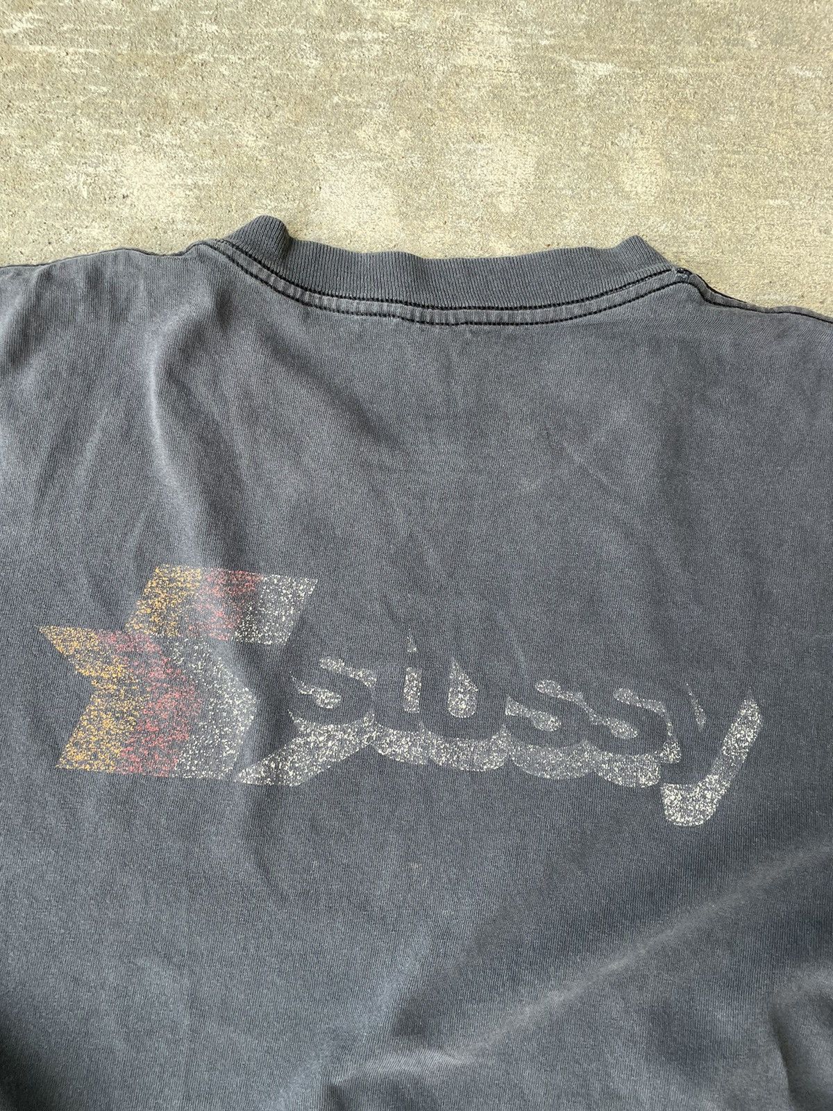 Stussy Vintage 90s Stussy Single Stitch Faded Tee Shirt Size US L / EU 52-54 / 3 - 11 Thumbnail
