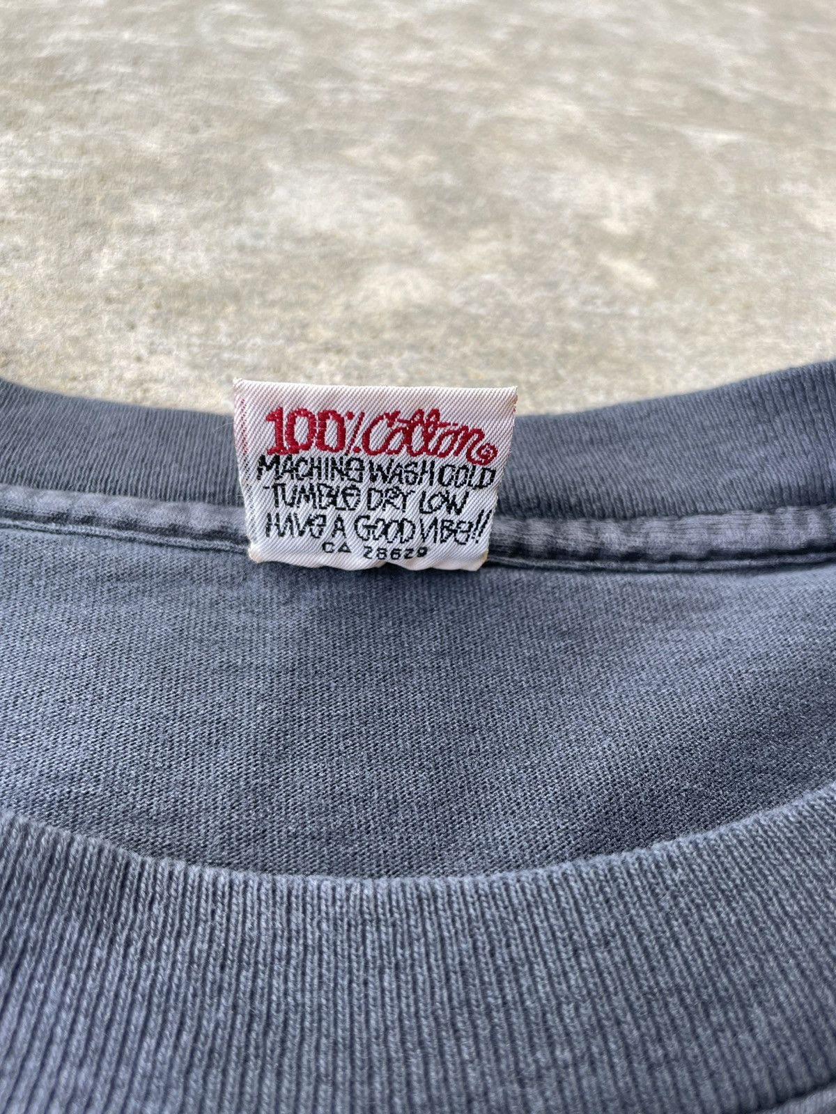 Stussy Vintage 90s Stussy Single Stitch Faded Tee Shirt Size US L / EU 52-54 / 3 - 8 Thumbnail