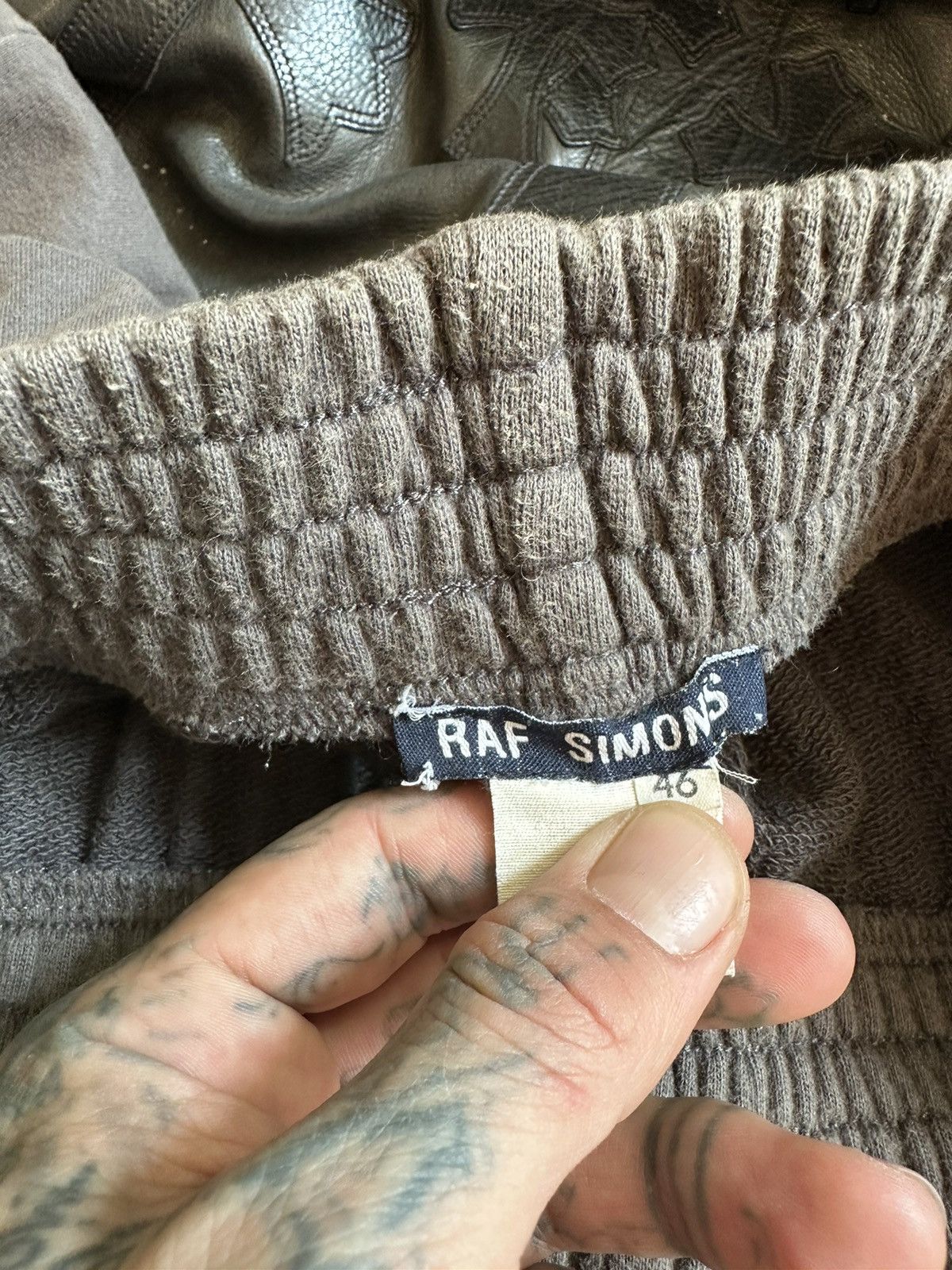 Raf Simons × Vintage Raf Simons 1998 BLACK PALMS Shorts Pants RARE !! EU 48 Size US 31 - 13 Thumbnail