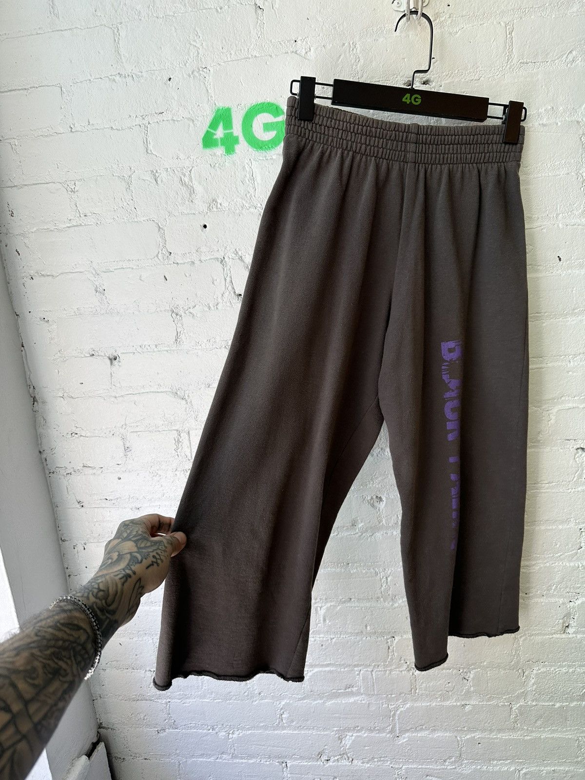Raf Simons × Vintage Raf Simons 1998 BLACK PALMS Shorts Pants RARE !! EU 48 Size US 31 - 6 Thumbnail