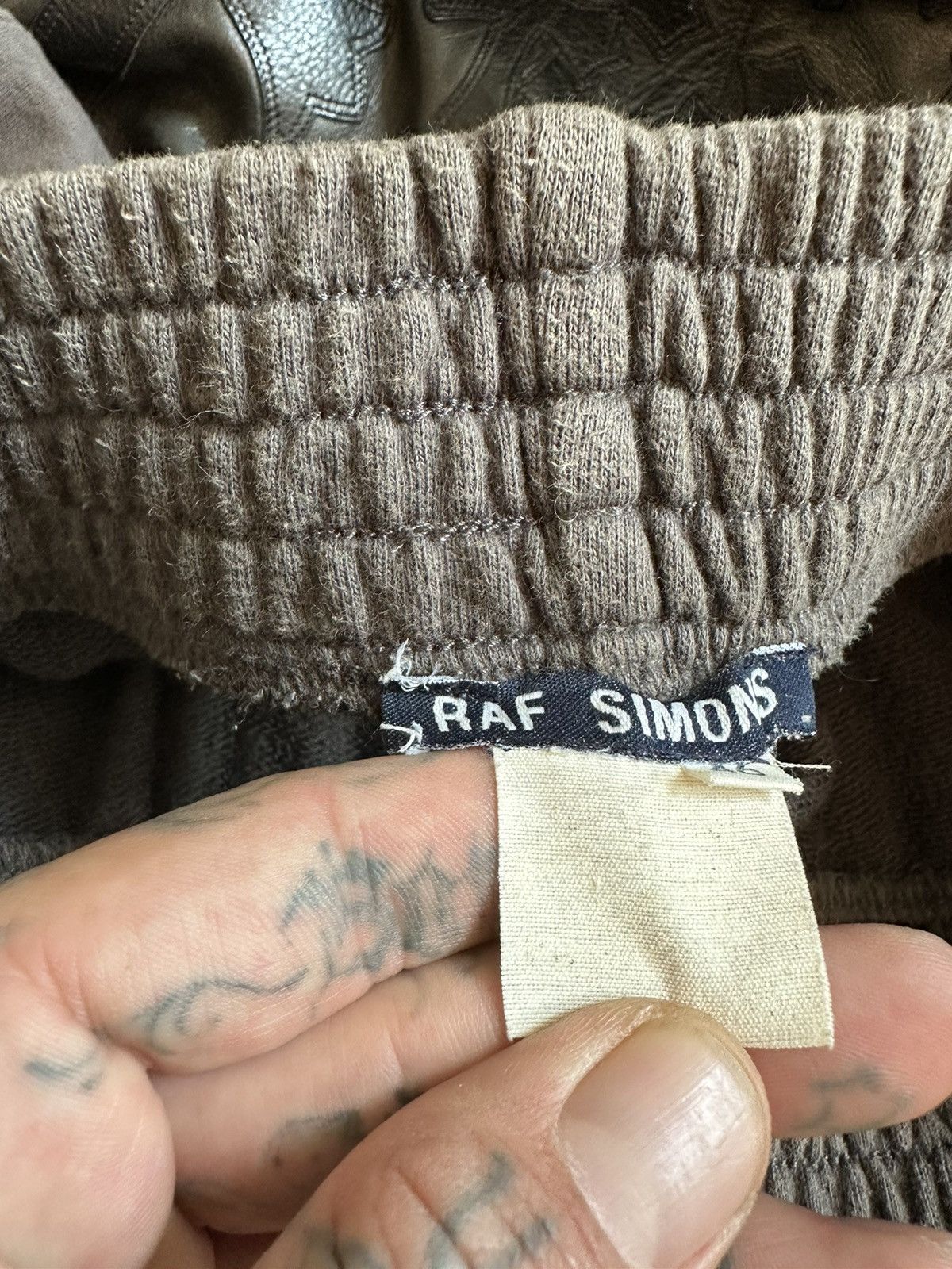 Raf Simons × Vintage Raf Simons 1998 BLACK PALMS Shorts Pants RARE !! EU 48 Size US 31 - 15 Thumbnail