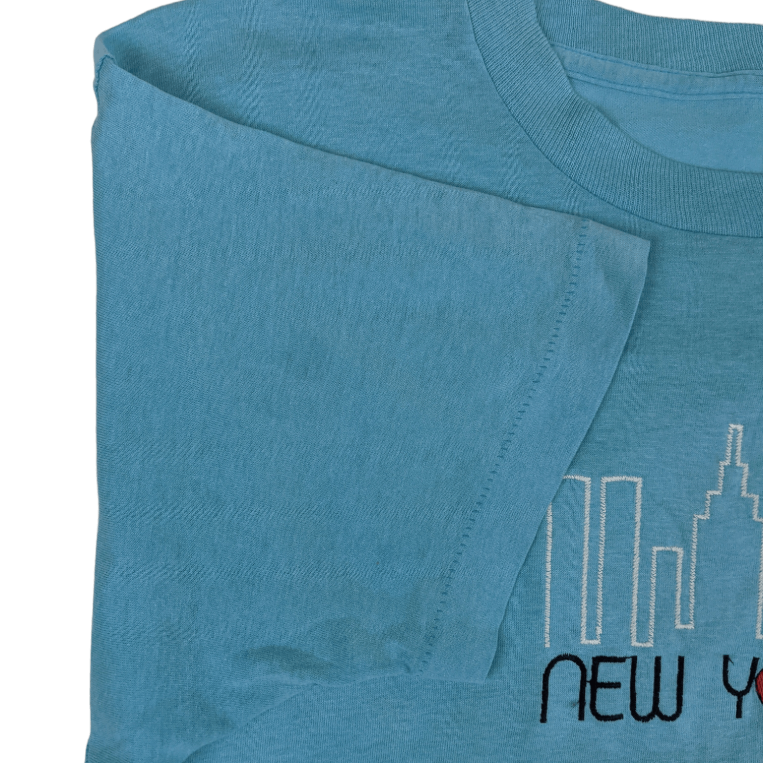 Vintage Vintage 80's NEW YORK City Souvenir T-Shirt Single Stitches Size US M / EU 48-50 / 2 - 6 Thumbnail