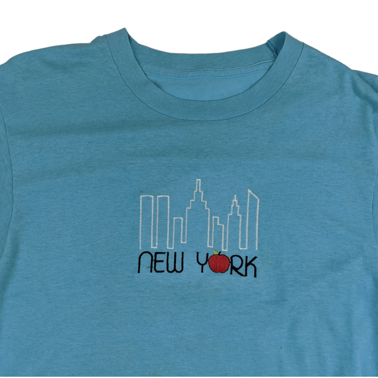 Vintage Vintage 80's NEW YORK City Souvenir T-Shirt Single Stitches Size US M / EU 48-50 / 2 - 5 Thumbnail