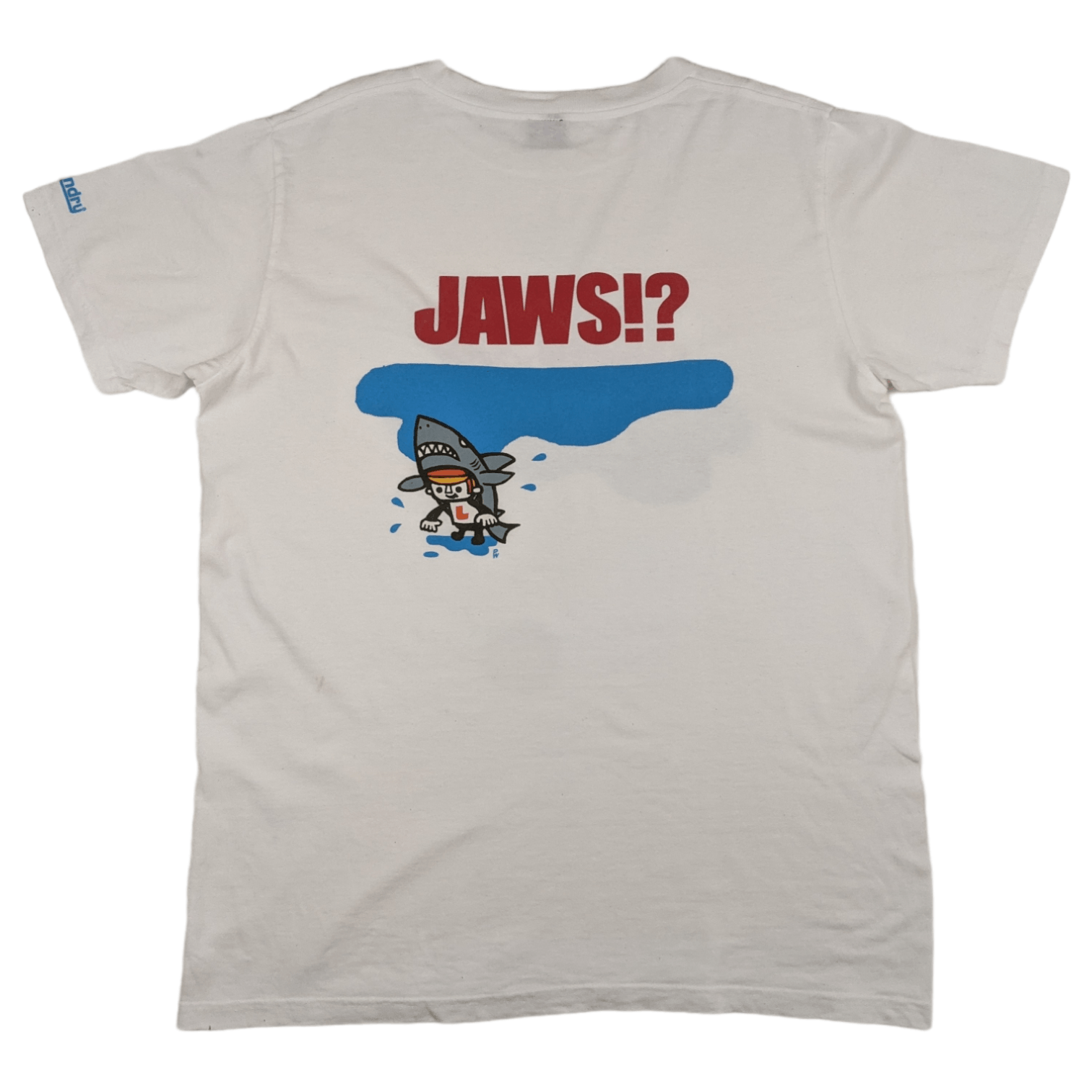 Japanese Brand Japan LAUNDRY Jaws Movie T-Shirt Size US L / EU 52-54 / 3 - 3 Thumbnail