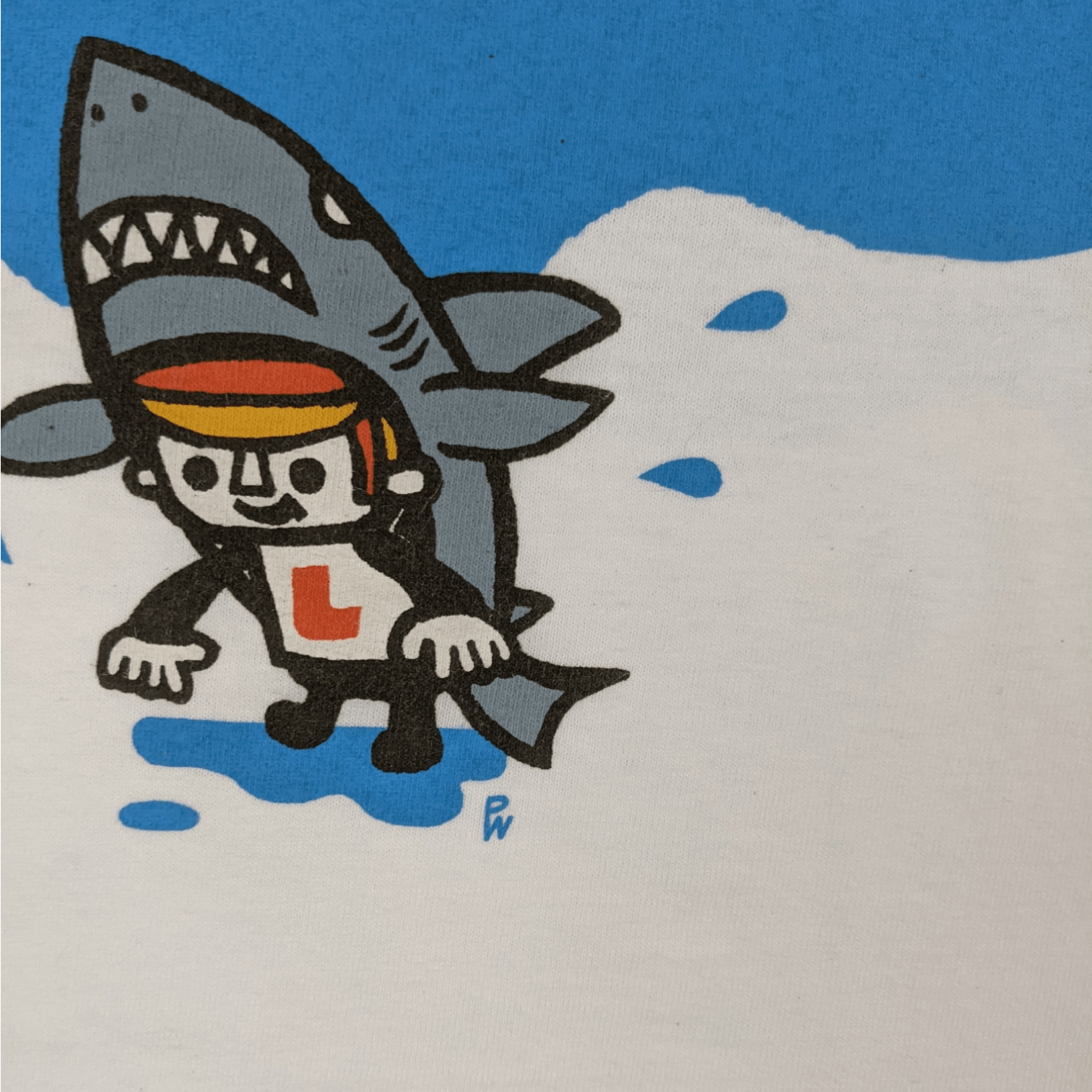 Japanese Brand Japan LAUNDRY Jaws Movie T-Shirt Size US L / EU 52-54 / 3 - 8 Thumbnail