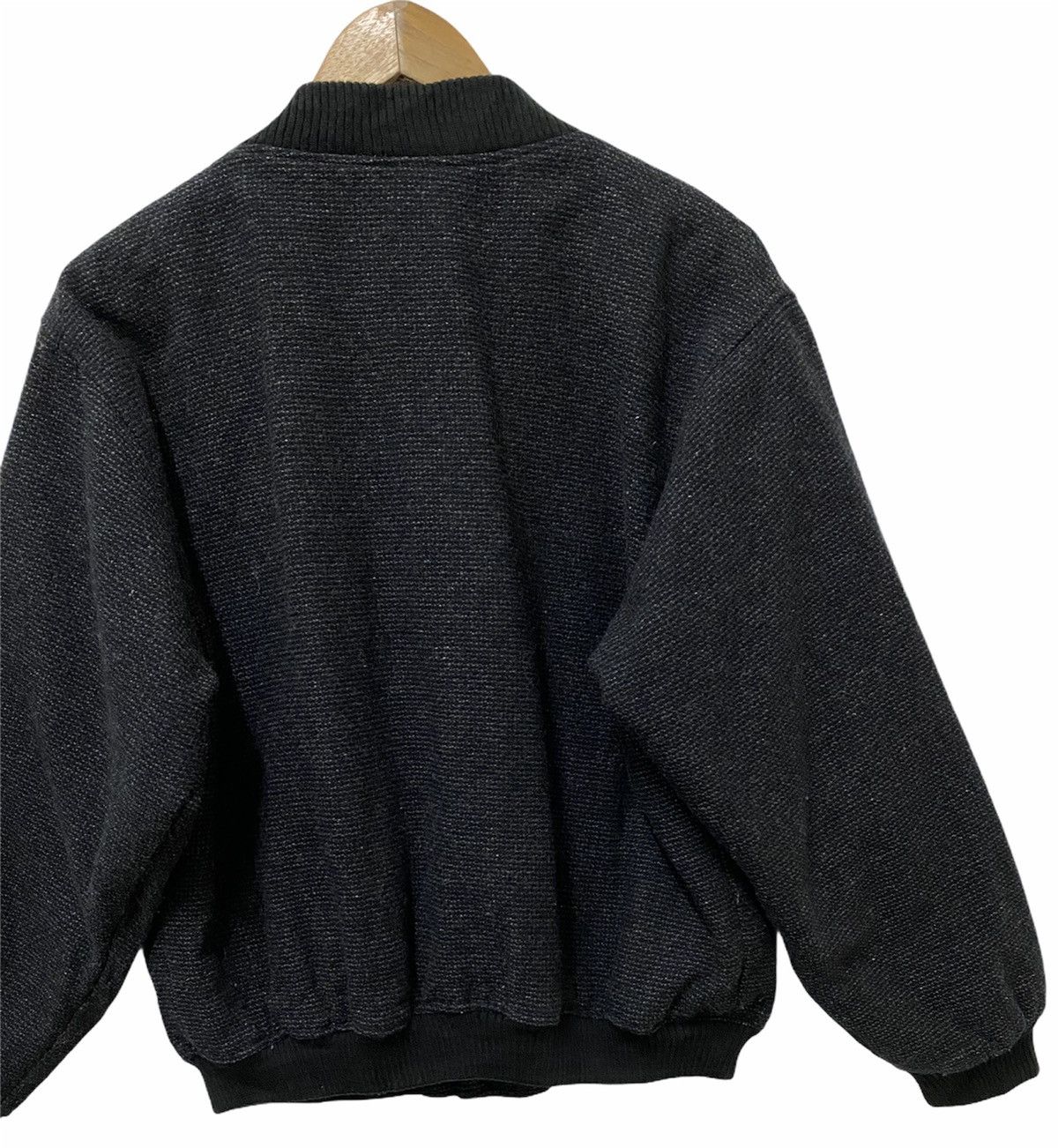 Issey Miyake 🔥 Inspired Issey Miyake 80s Striped Wool Cardigan Jacket Size US M / EU 48-50 / 2 - 5 Thumbnail