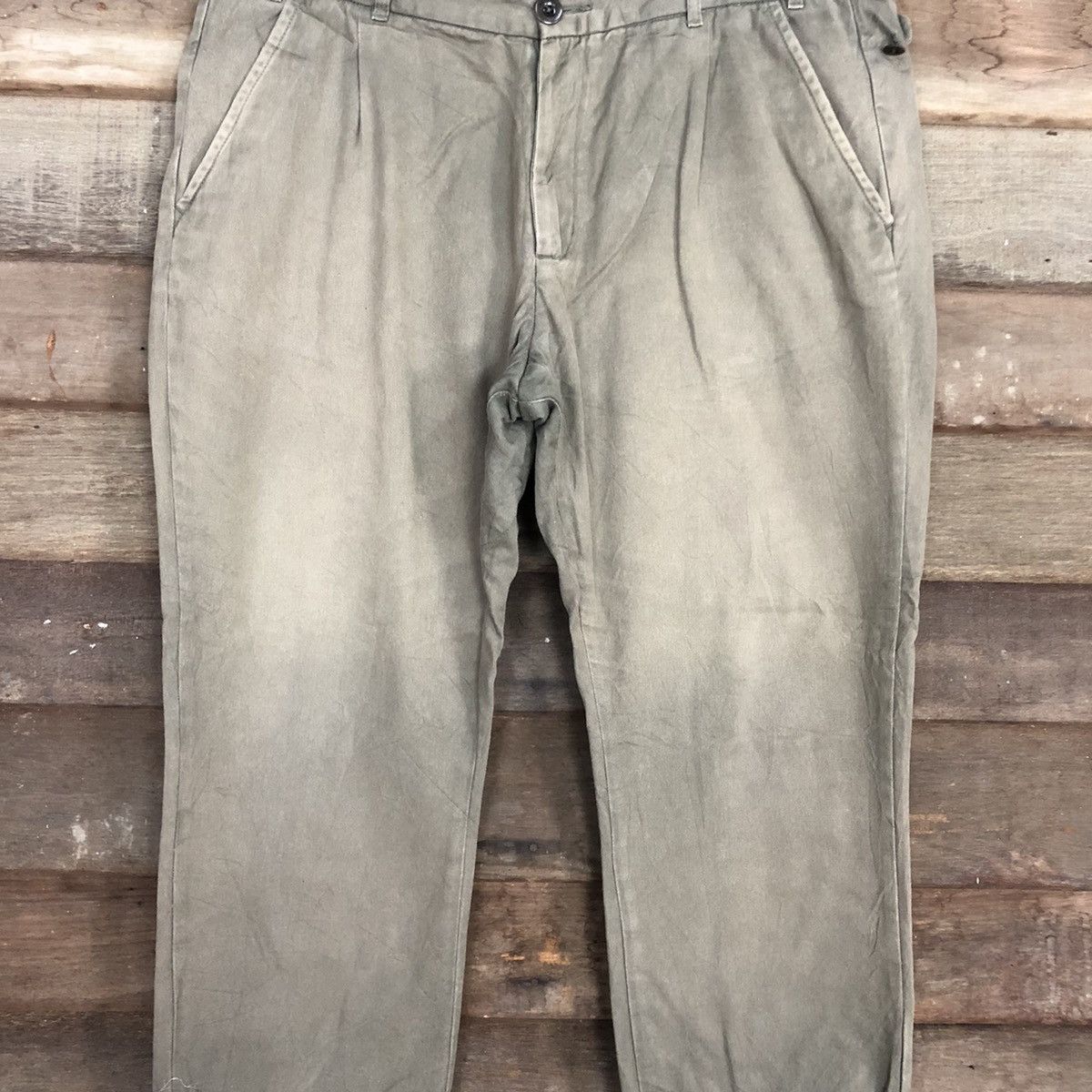 Global Work Global Work faded Grey Multipocket Cargo Pants #c948 Size US 34 / EU 50 - 4 Thumbnail