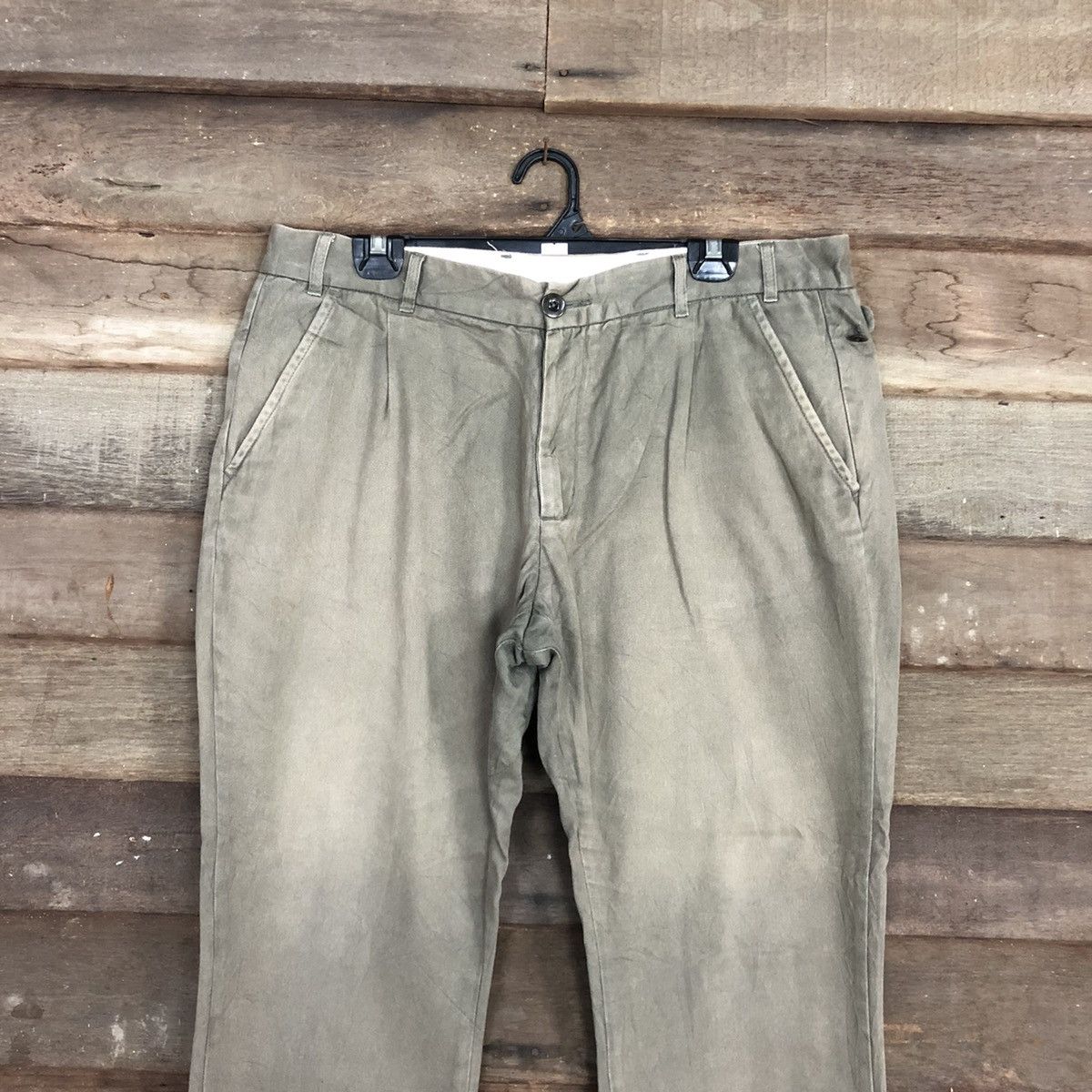 Global Work Global Work faded Grey Multipocket Cargo Pants #c948 Size US 34 / EU 50 - 2 Thumbnail