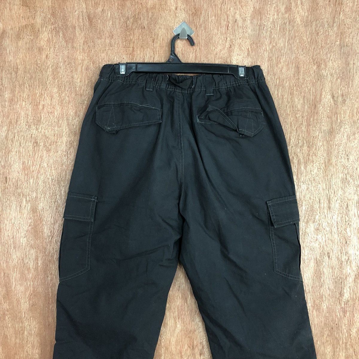 Japanese Brand Japan Black Multipocket Cargo Pants #2634 Size US 30 / EU 46 - 10 Thumbnail