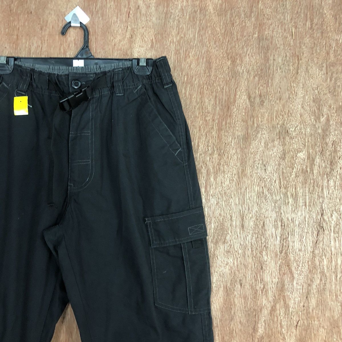 Japanese Brand Japan Black Multipocket Cargo Pants #2634 Size US 30 / EU 46 - 5 Thumbnail
