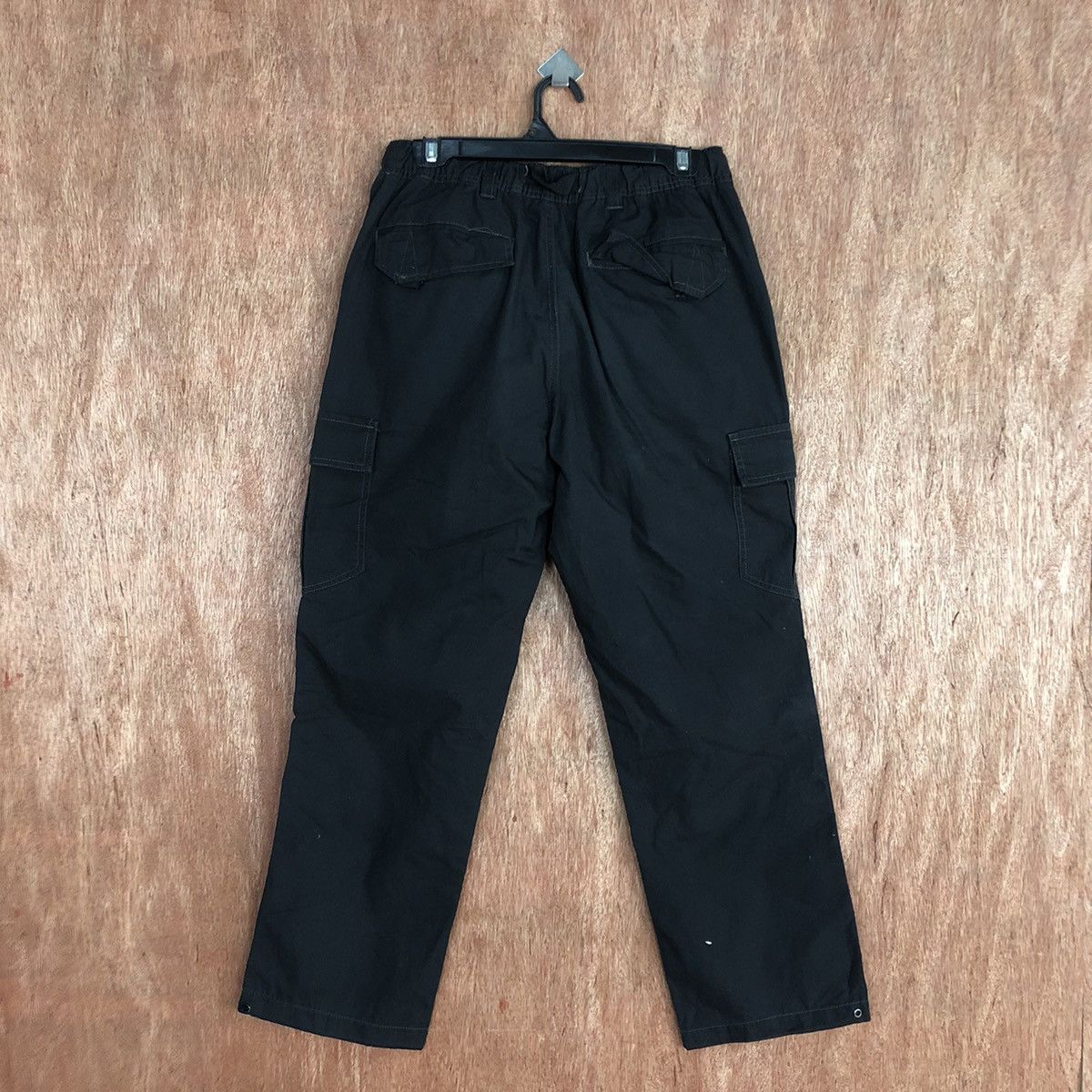 Japanese Brand Japan Black Multipocket Cargo Pants #2634 Size US 30 / EU 46 - 9 Thumbnail